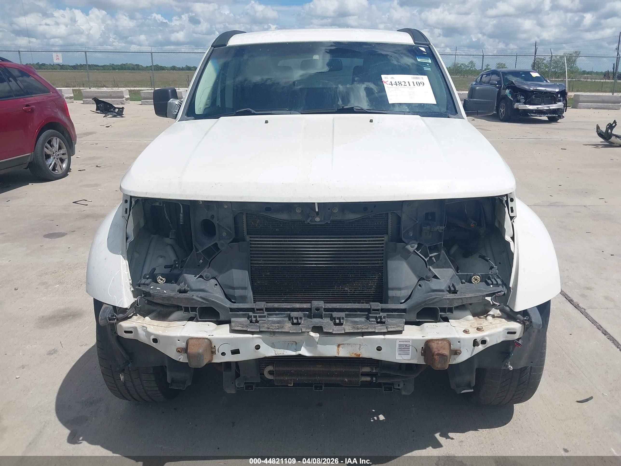 2007 Dodge Nitro Slt/rt White vin: 1D8GU58K67W738299