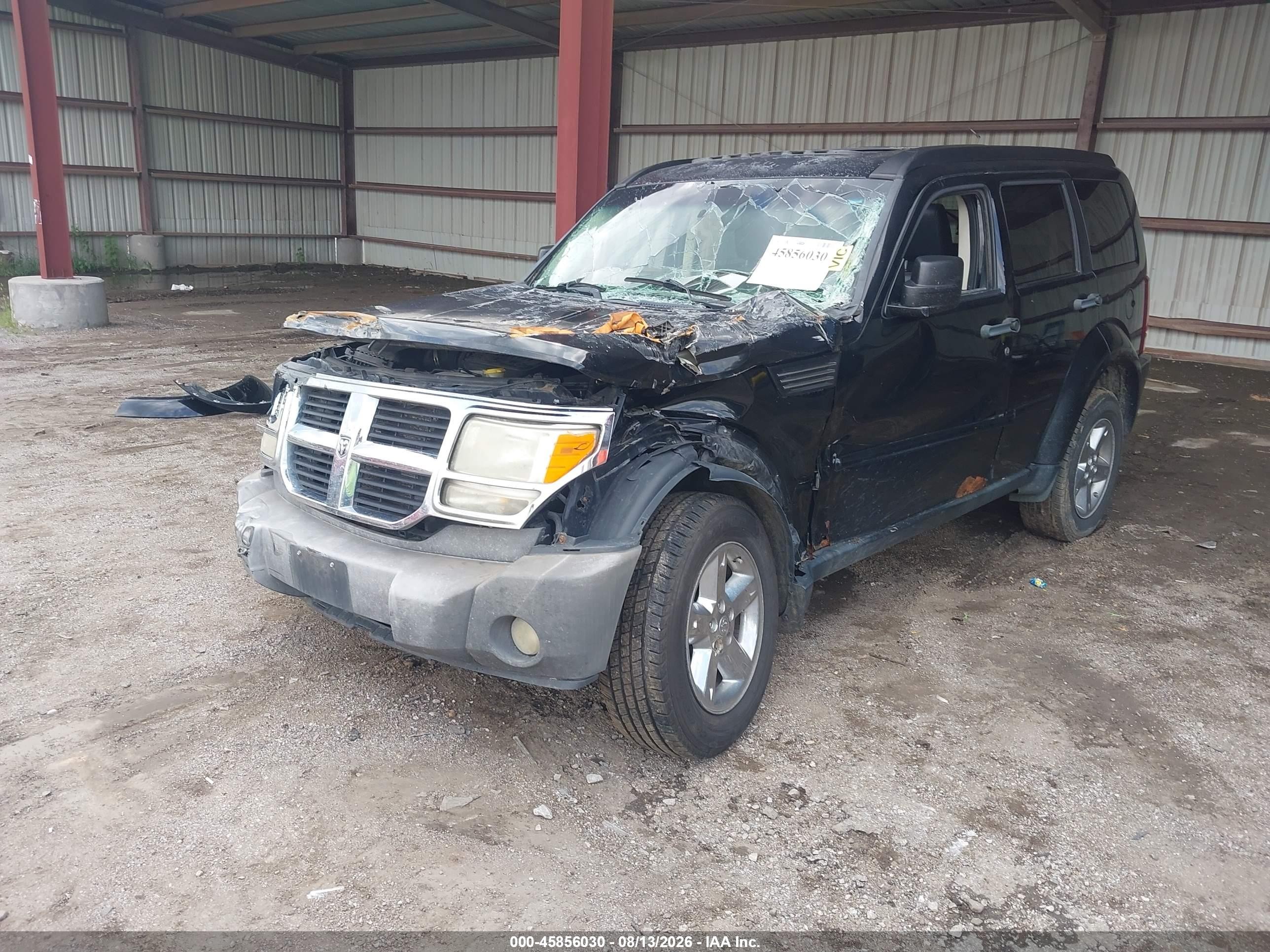2007 Dodge Nitro Slt/rt Black vin: 1D8GU58K87W570097