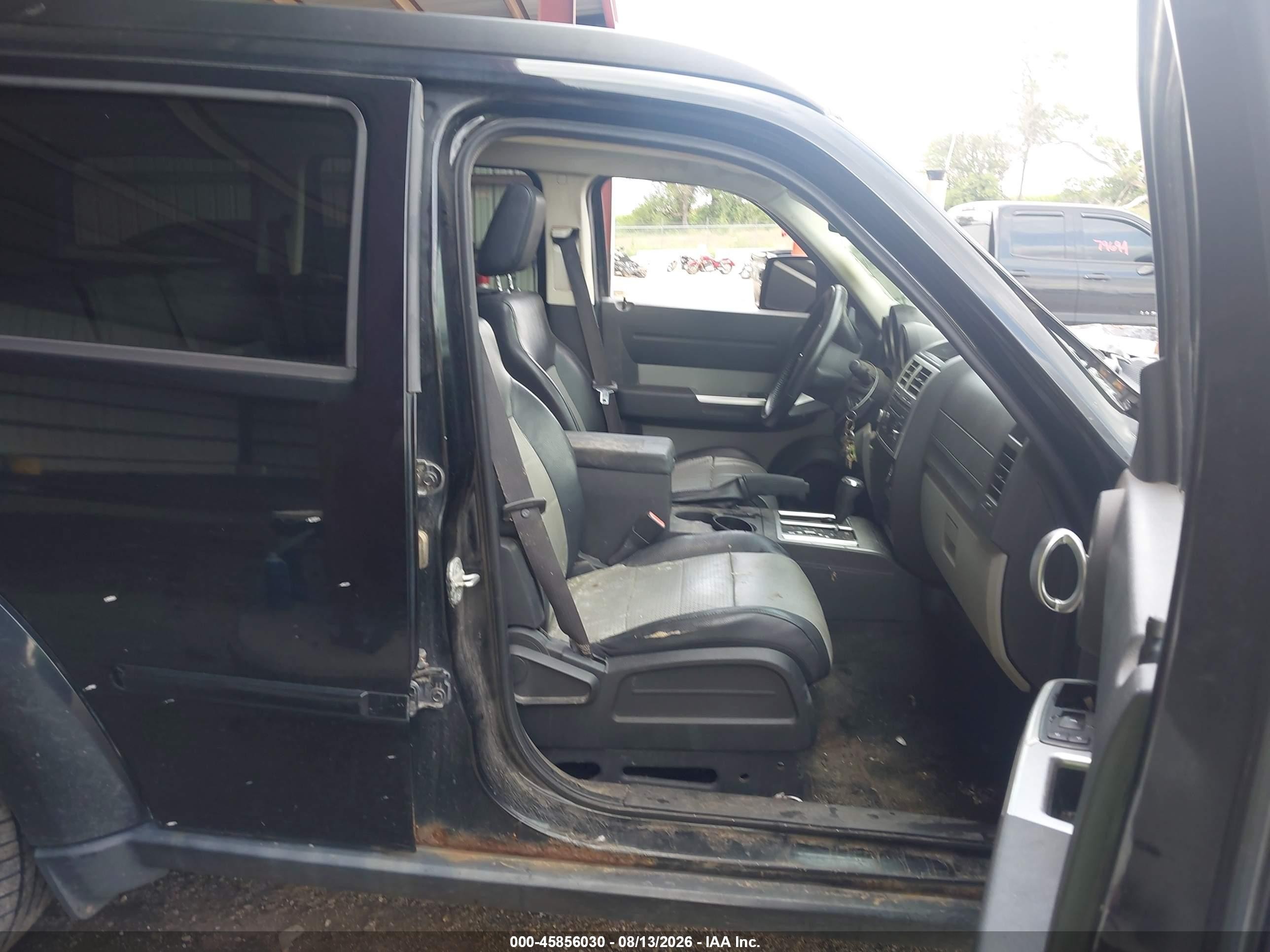 2007 Dodge Nitro Slt/rt Black vin: 1D8GU58K87W570097