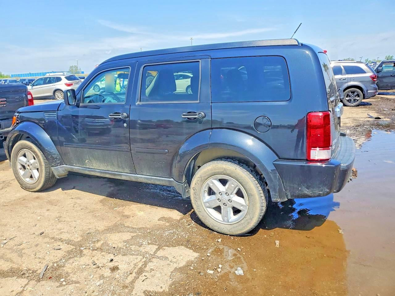2008 Dodge Nitro Slt Black vin: 1D8GU58K98W230281