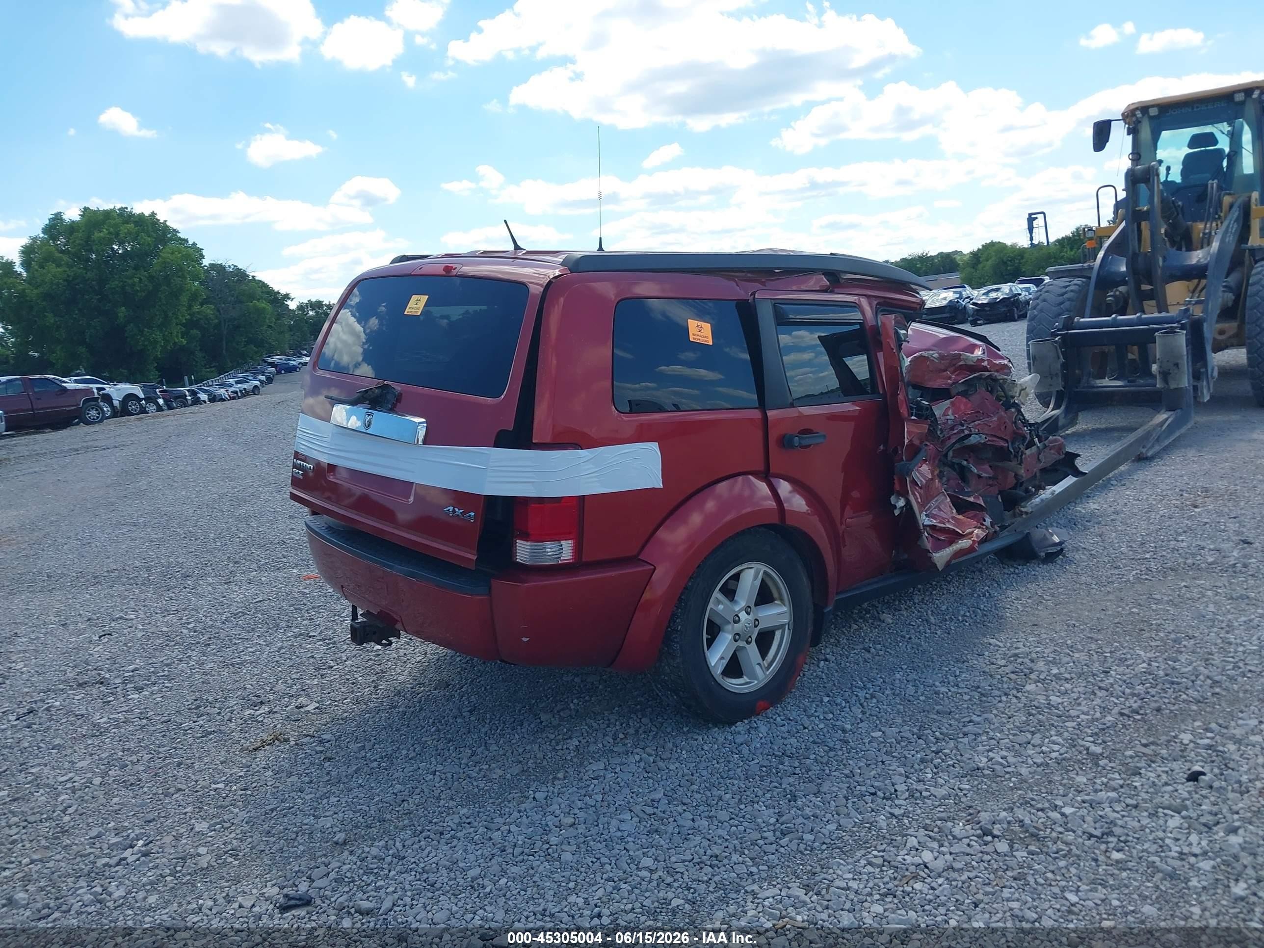 2007 Dodge Nitro Slt/rt Темно-бордовый vin: 1D8GU58KX7W565094