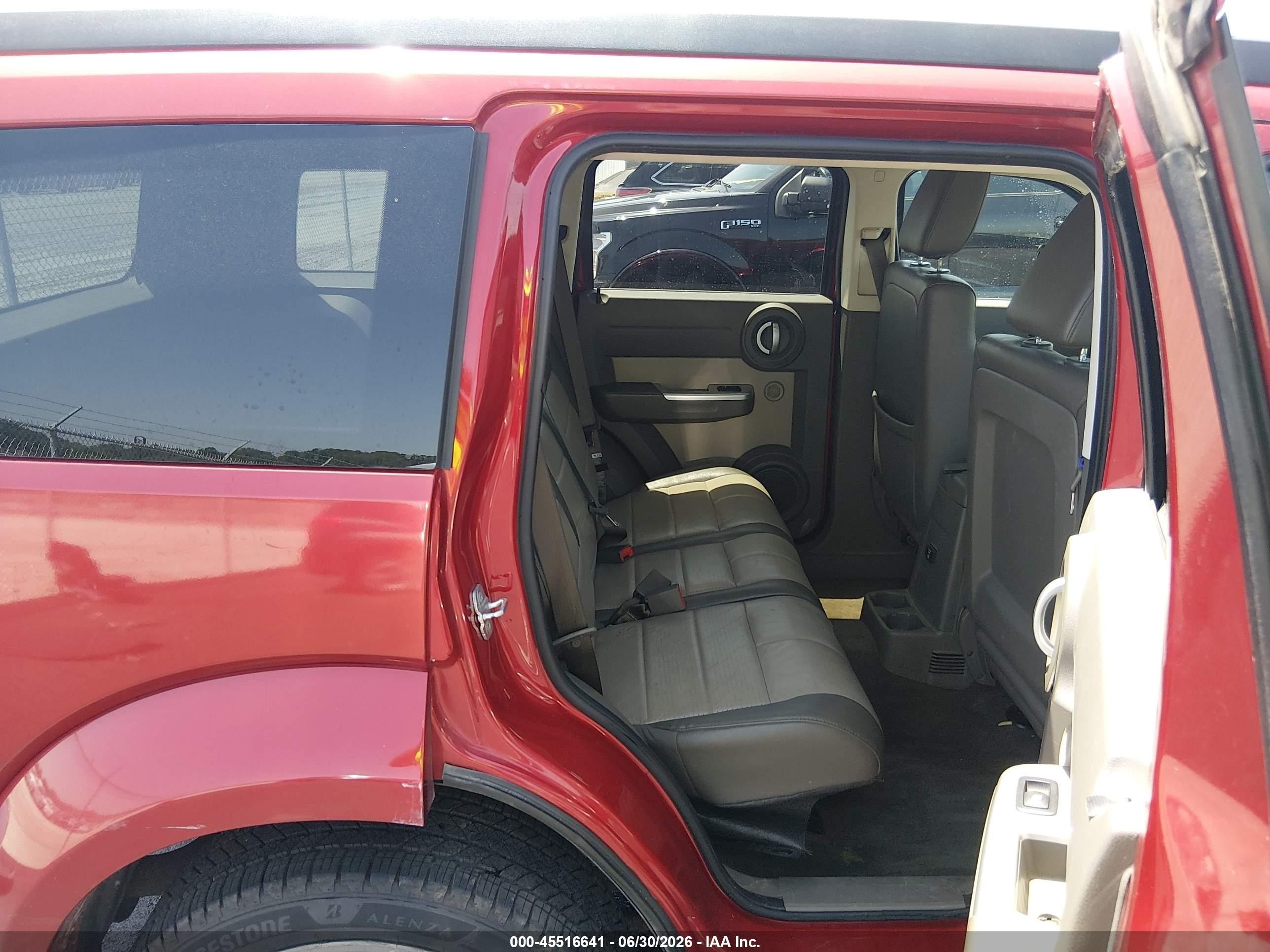 2007 Dodge Nitro Slt/rt Красный vin: 1D8GU58KX7W730271