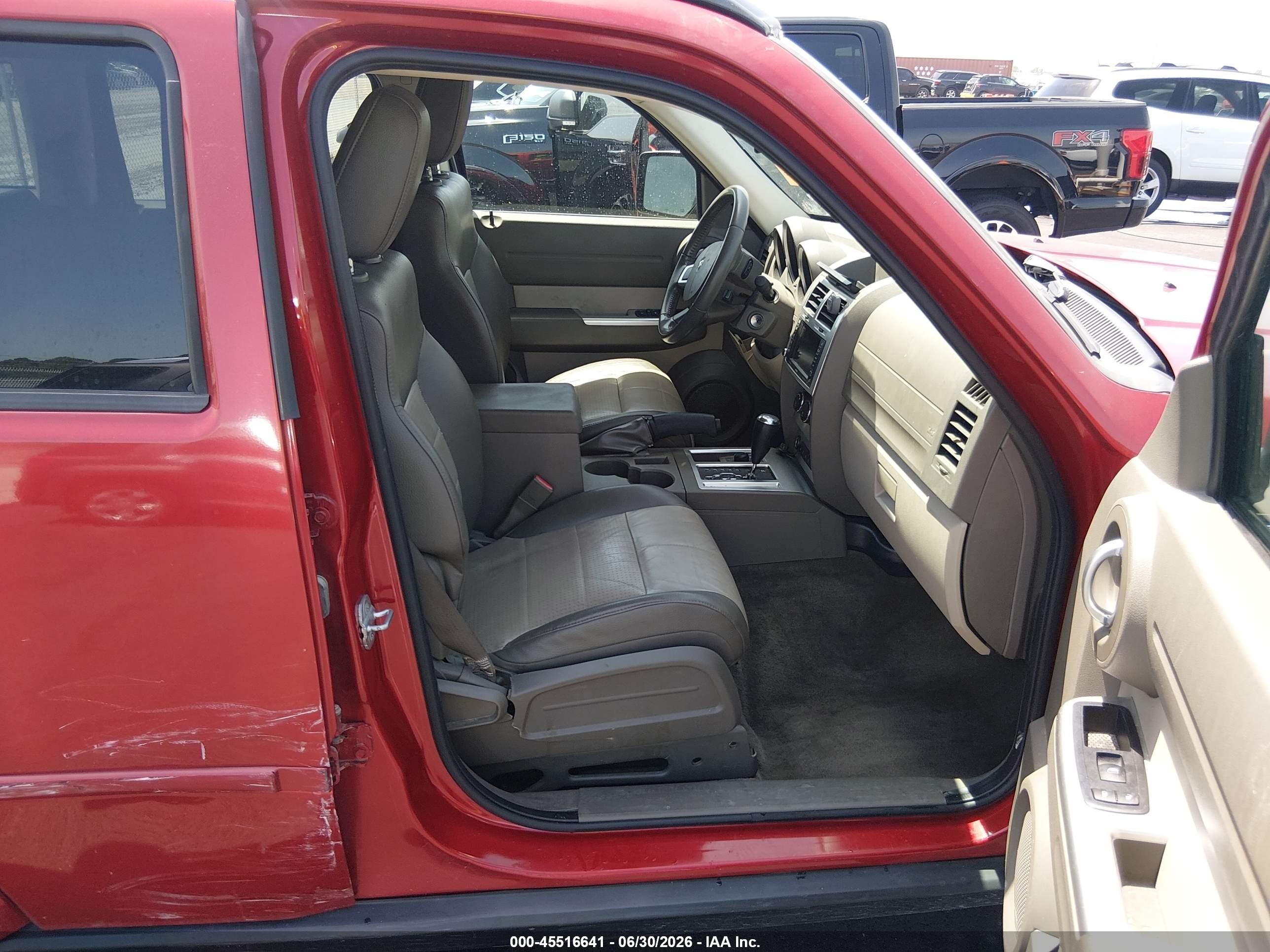 2007 Dodge Nitro Slt/rt Красный vin: 1D8GU58KX7W730271