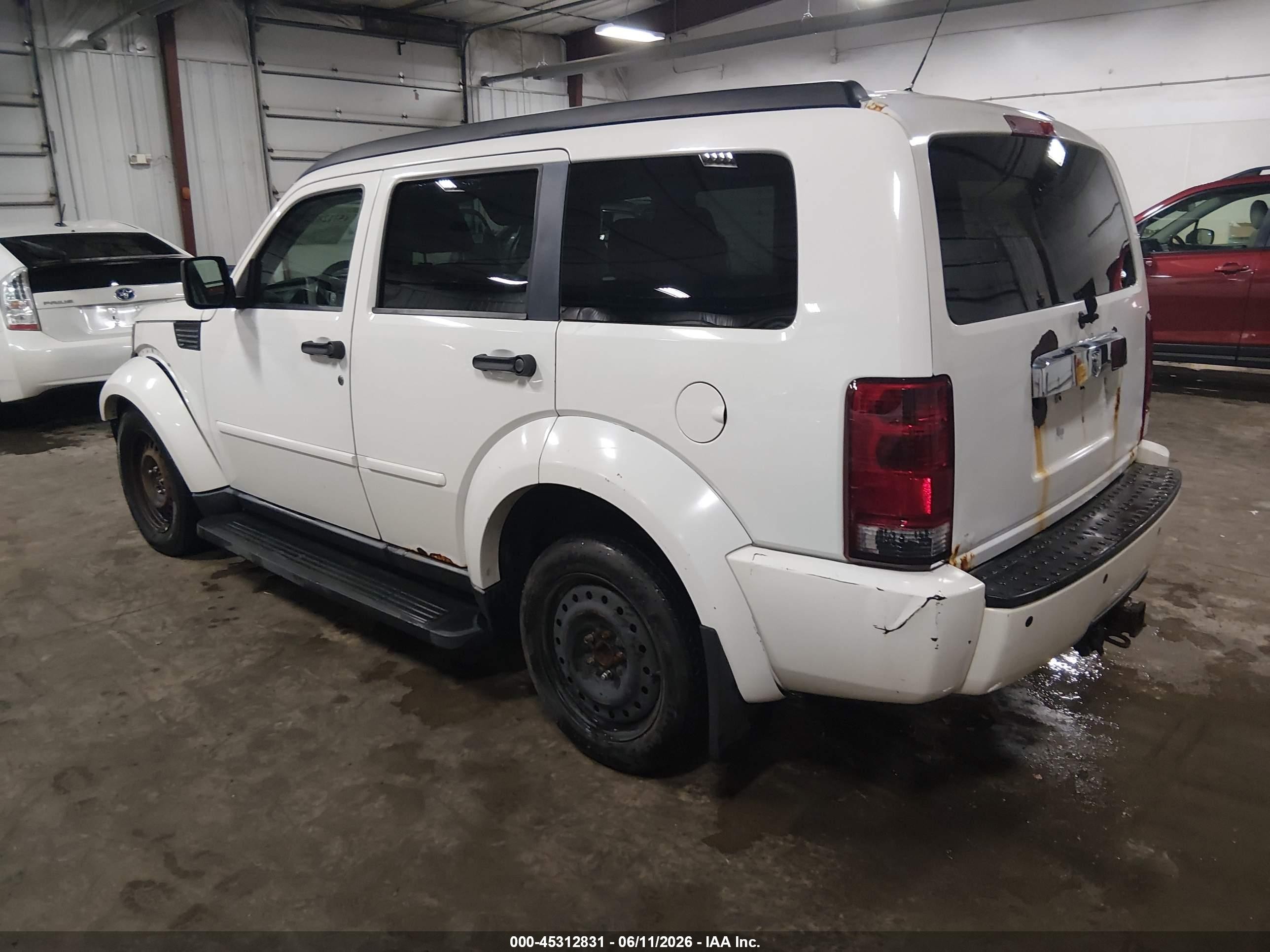 2008 Dodge Nitro Slt/rt Белый vin: 1D8GU58KX8W131145