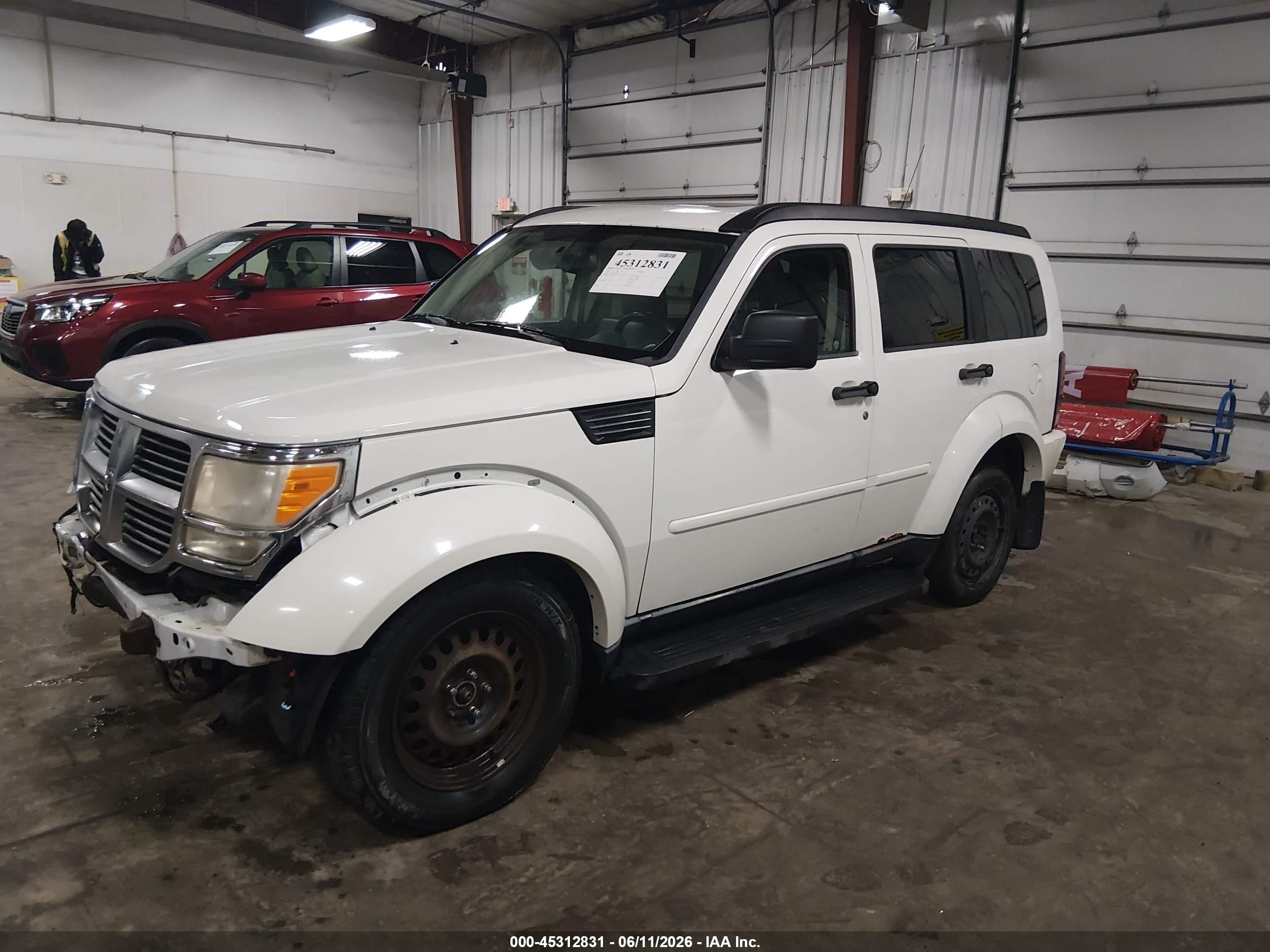2008 Dodge Nitro Slt/rt Белый vin: 1D8GU58KX8W131145