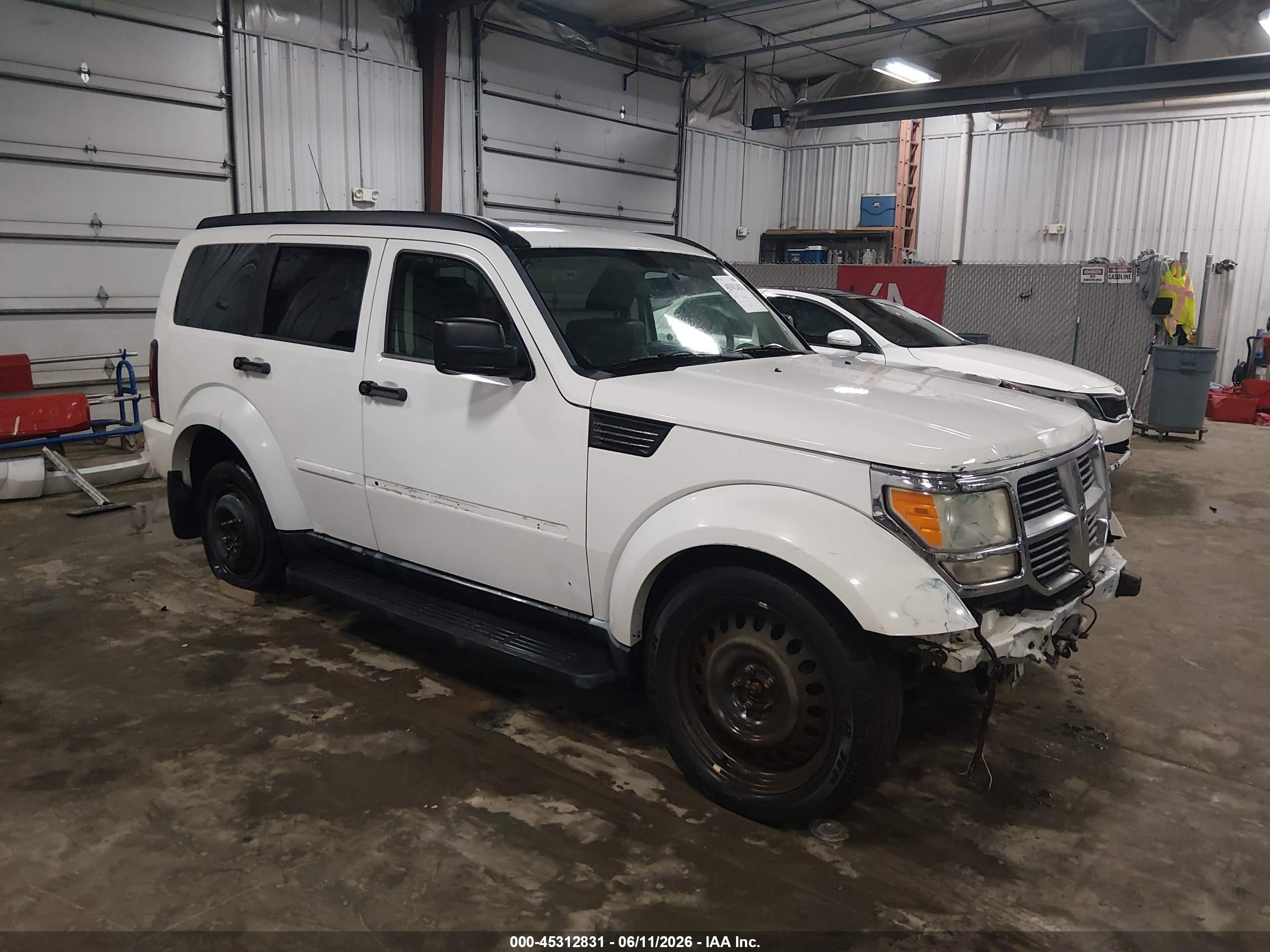 2008 Dodge Nitro Slt/rt White vin: 1D8GU58KX8W131145