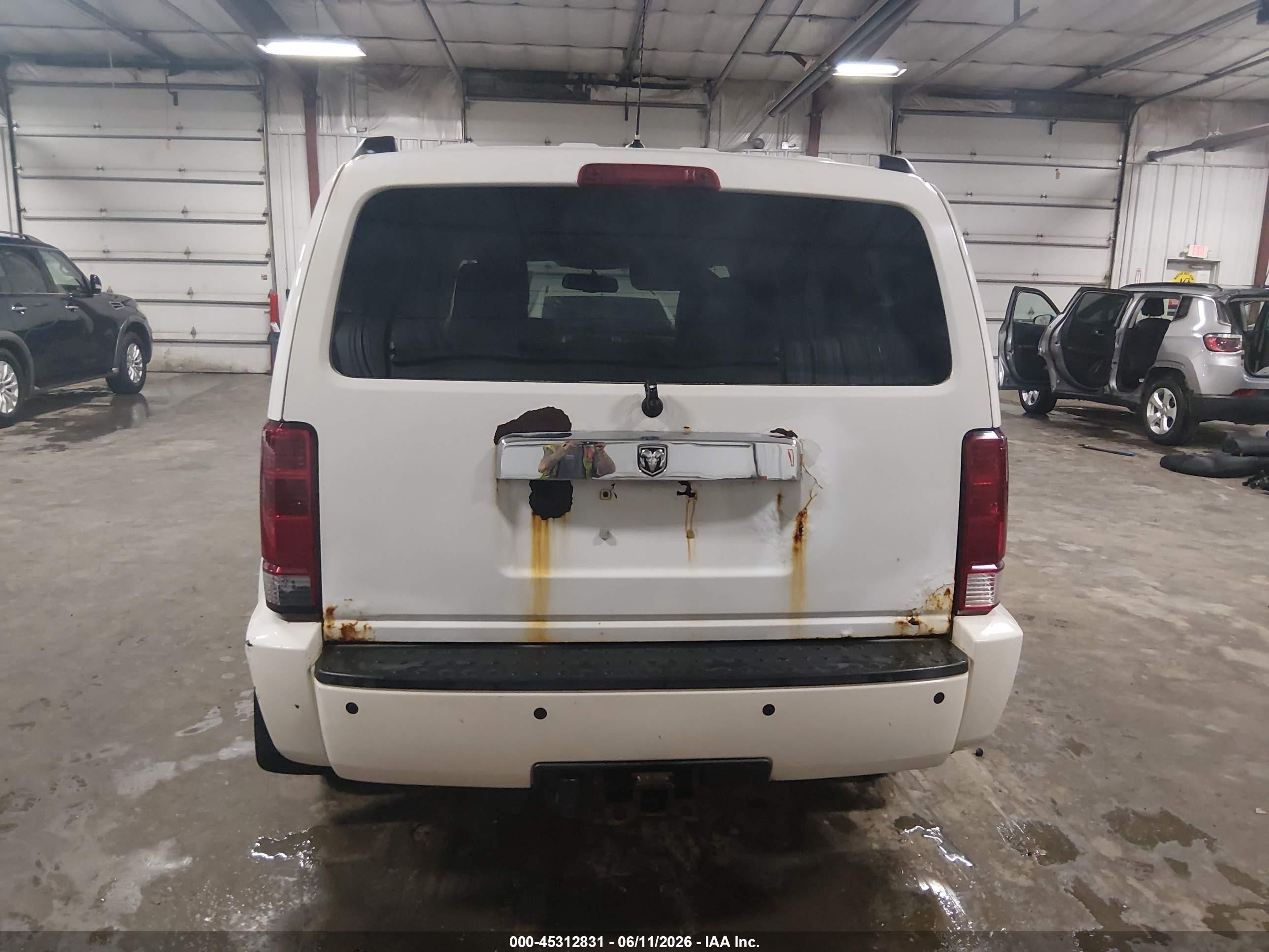 2008 Dodge Nitro Slt/rt Белый vin: 1D8GU58KX8W131145