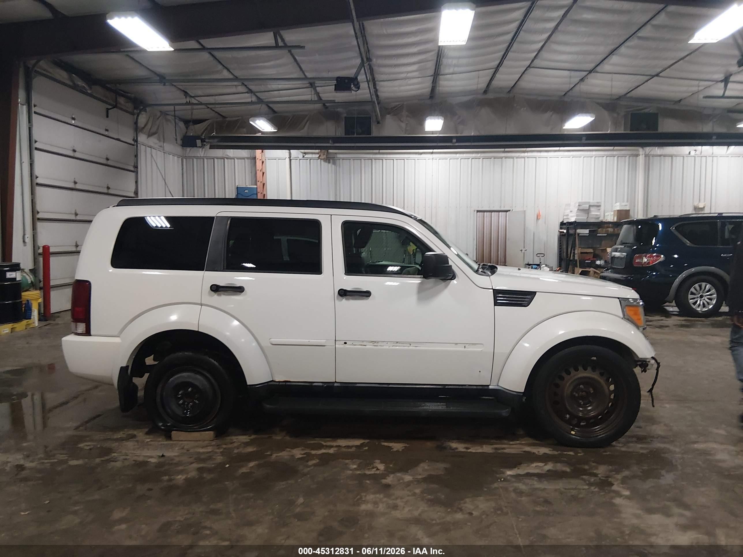 2008 Dodge Nitro Slt/rt Белый vin: 1D8GU58KX8W131145