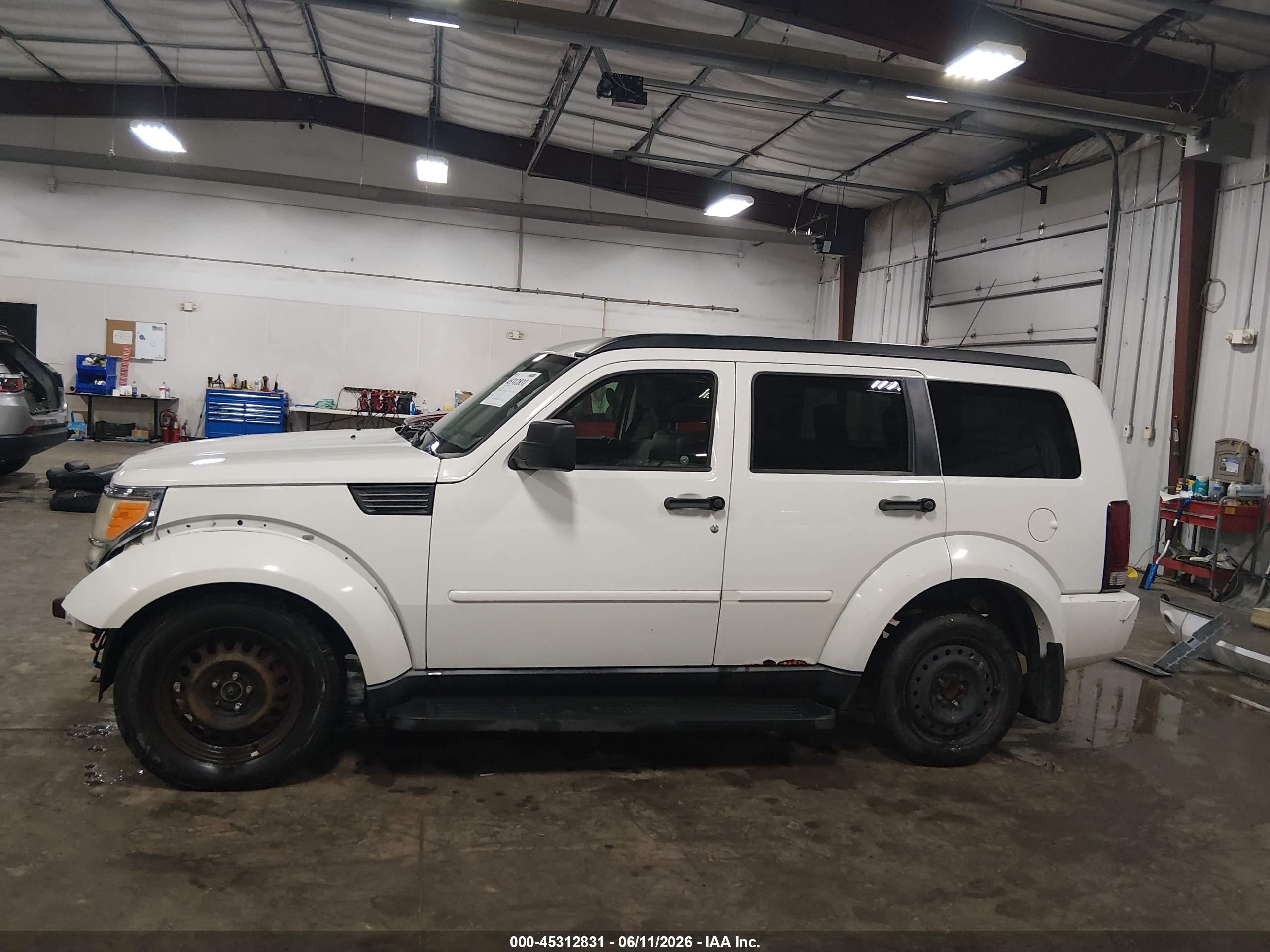 2008 Dodge Nitro Slt/rt Белый vin: 1D8GU58KX8W131145