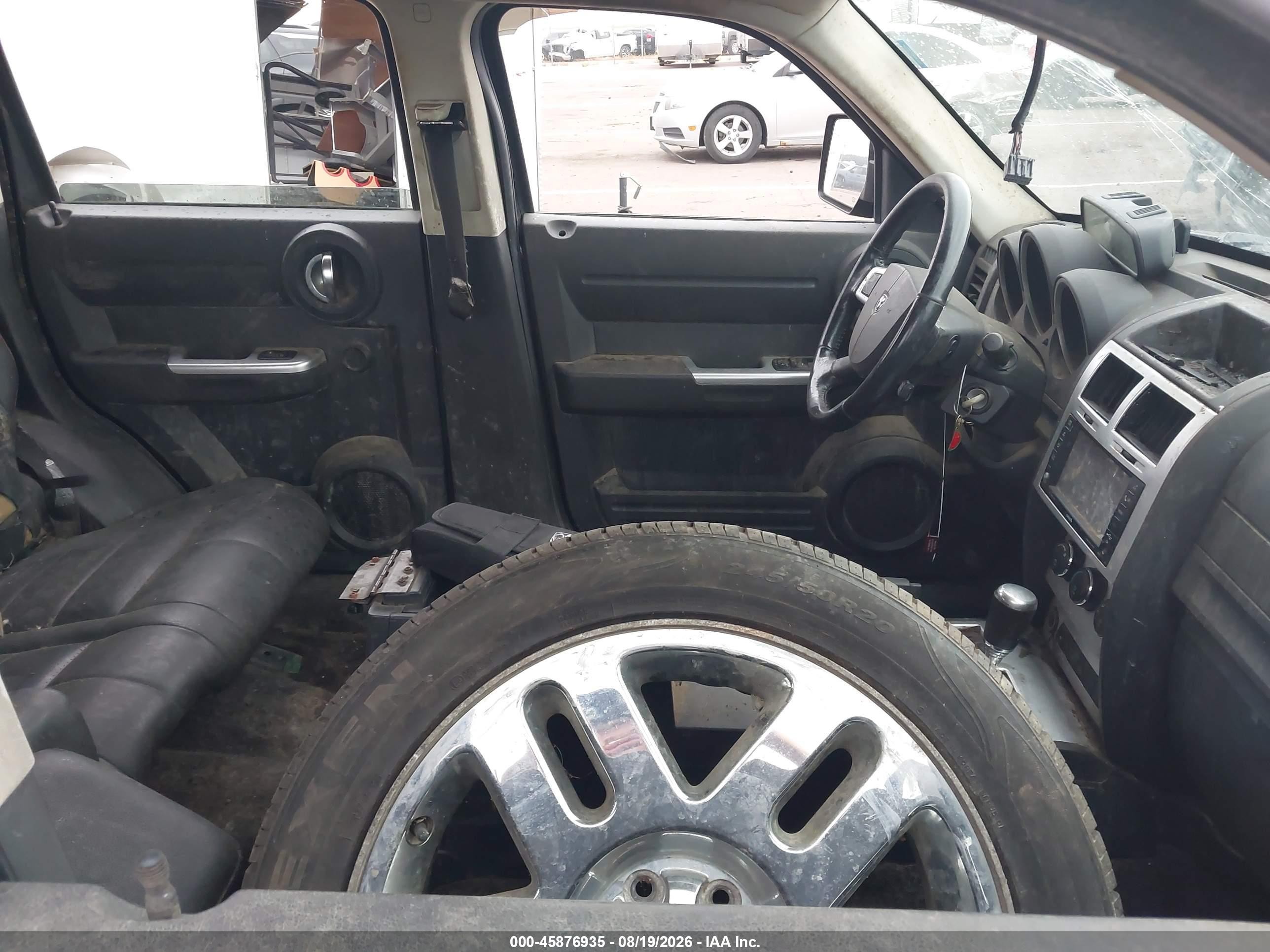 2009 Dodge Nitro Slt/rt Black vin: 1D8GU58X49W550024