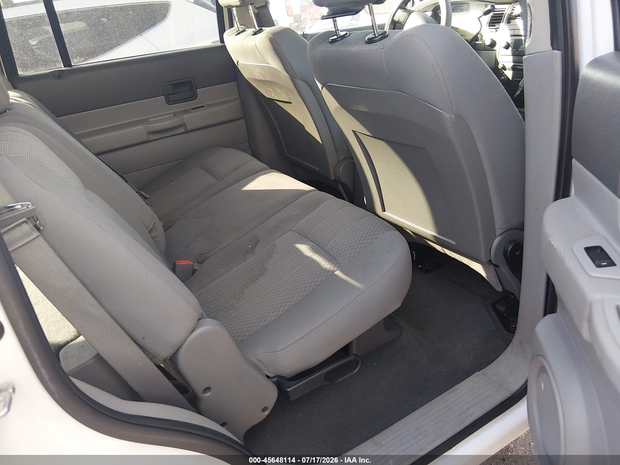 2008 Dodge Durango Sxt White vin: 1D8HB38N28F156033