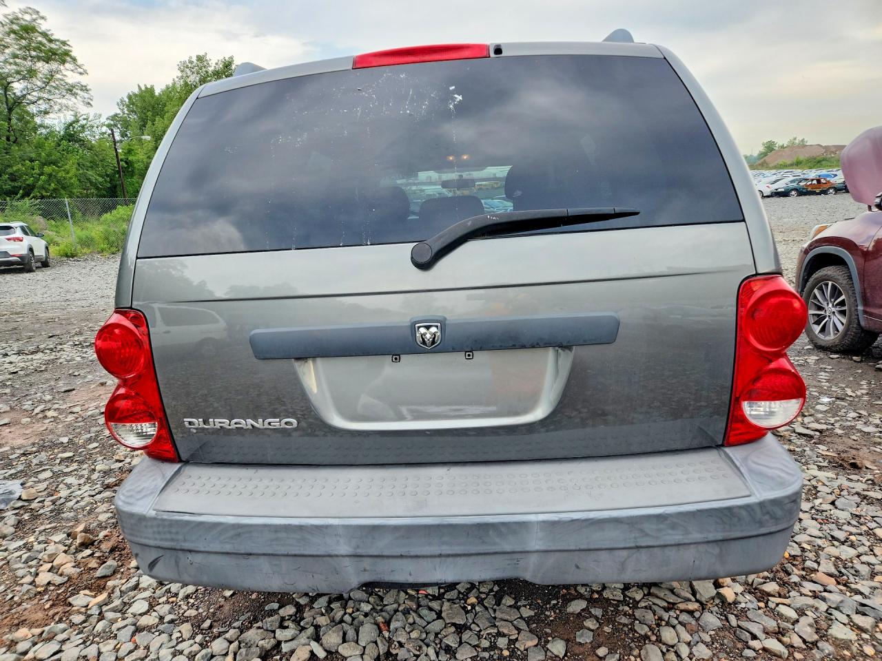 2008 Dodge Durango Sxt Gray vin: 1D8HB38N38F117970