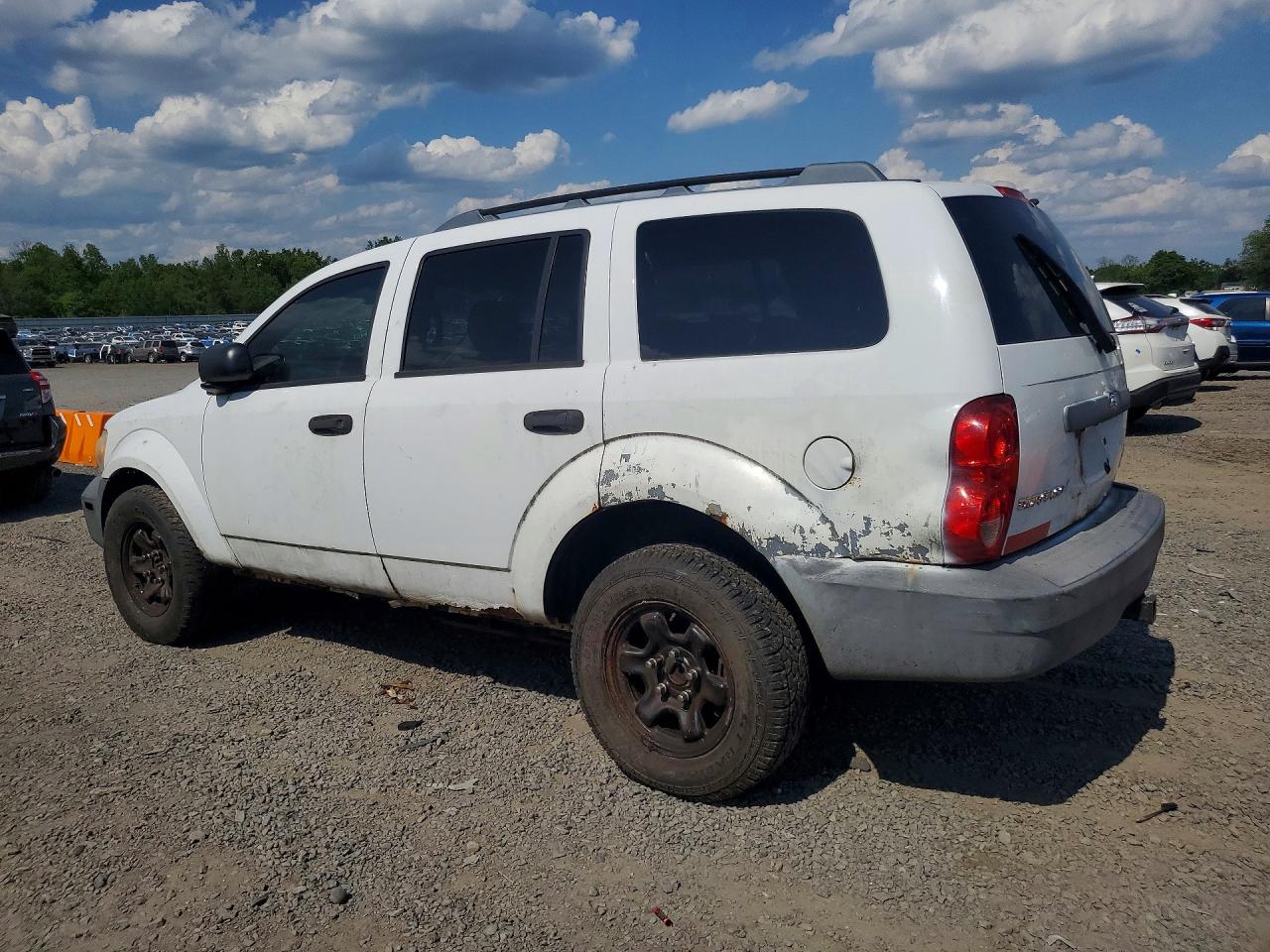 2008 Dodge Durango Sxt Белый vin: 1D8HB38NX8F156376