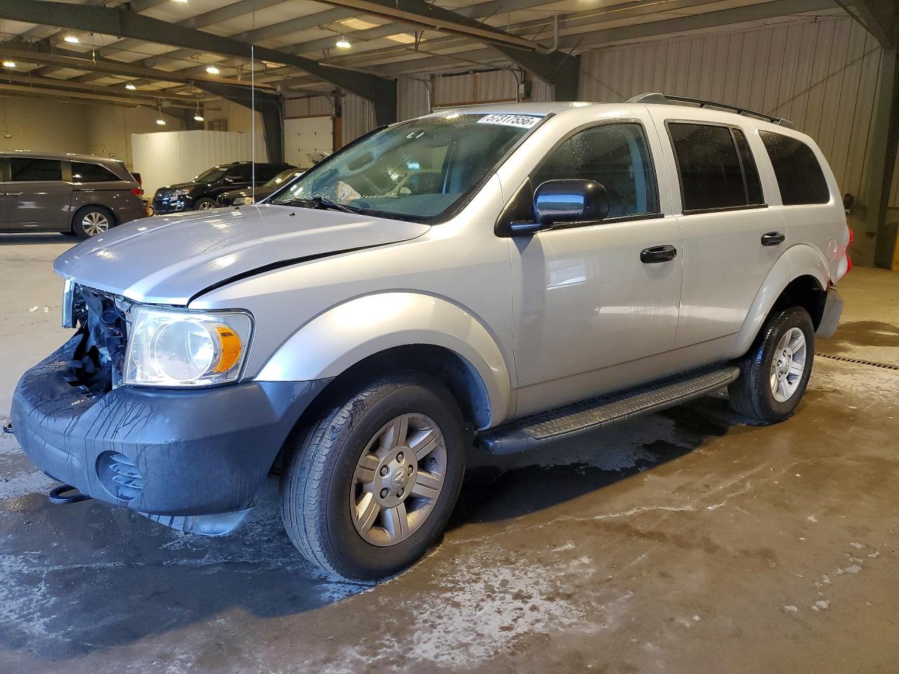 2007 Dodge Durango Sxt Silver vin: 1D8HB38P47F579051