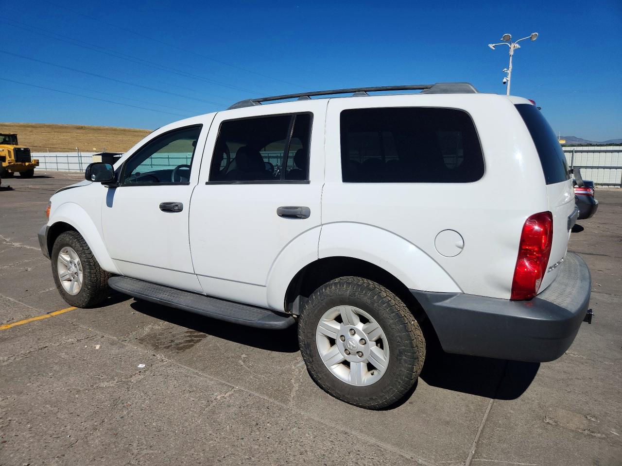 2007 Dodge Durango Sxt White vin: 1D8HB38P87F564035