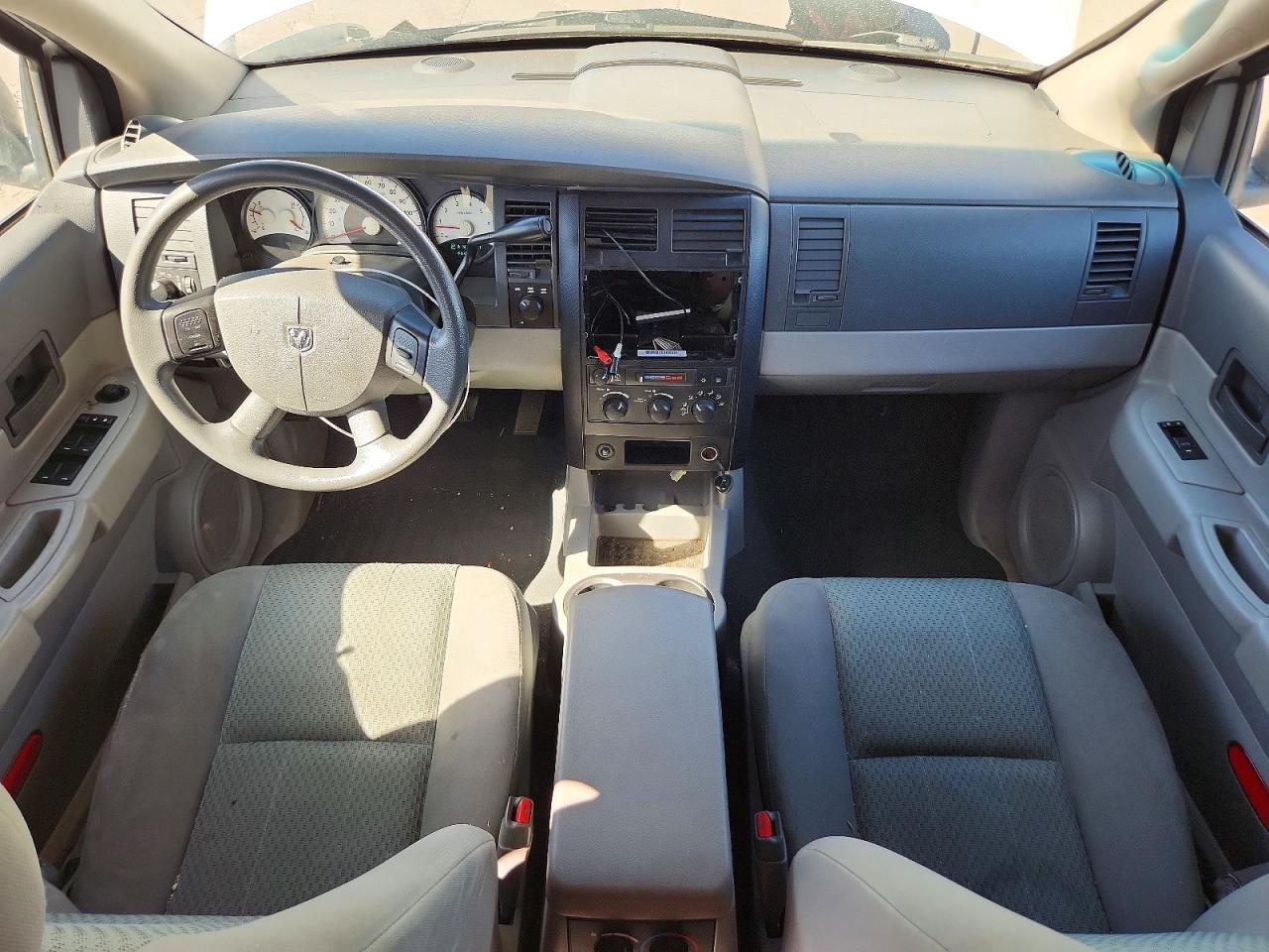 2007 Dodge Durango Sxt White vin: 1D8HB38P87F564035