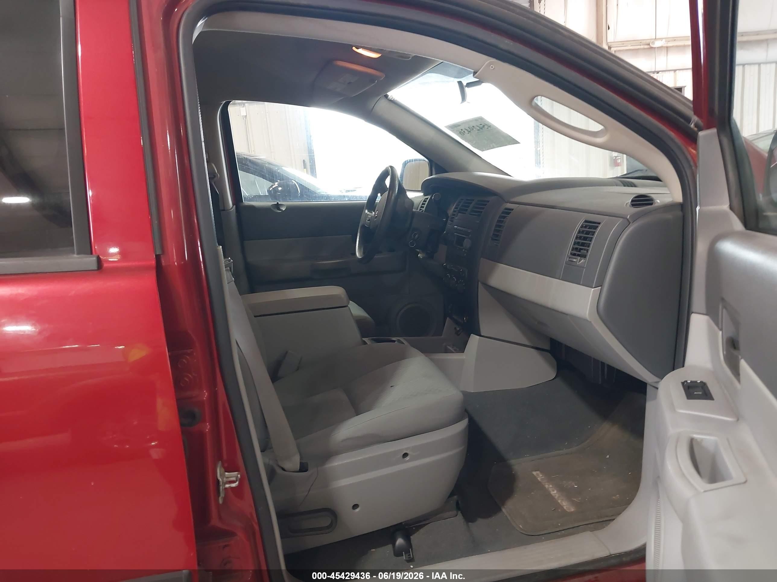 2007 Dodge Durango Sxt Red vin: 1D8HB38P87F578775