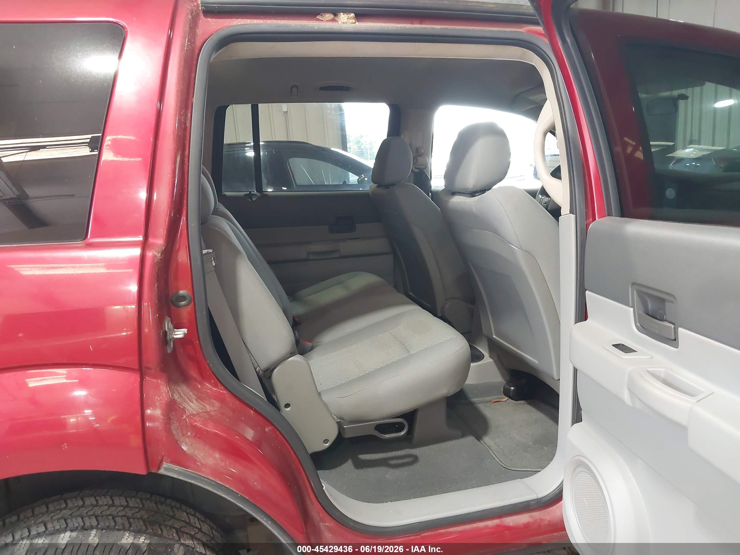 2007 Dodge Durango Sxt Red vin: 1D8HB38P87F578775