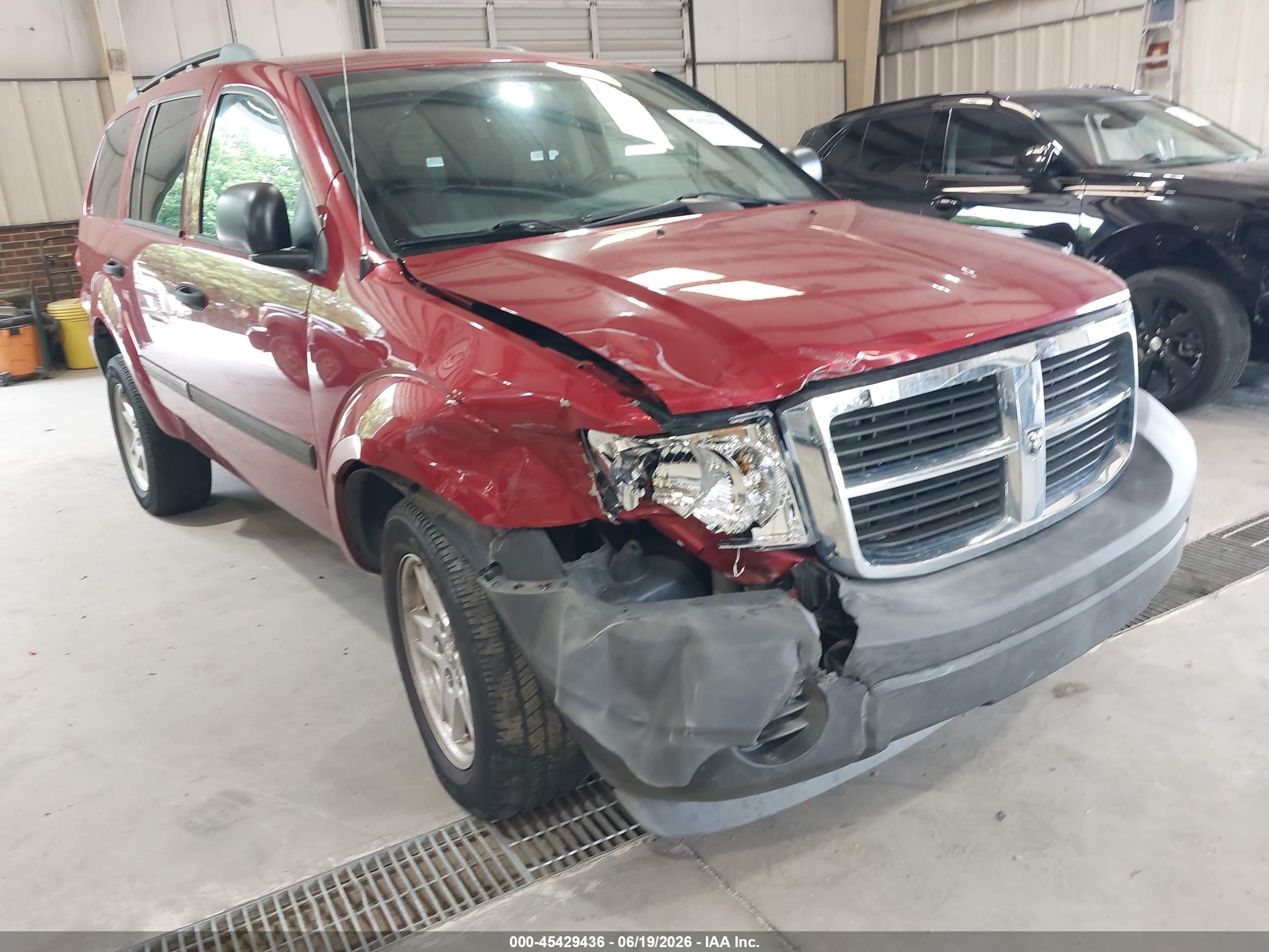 2007 Dodge Durango Sxt Red vin: 1D8HB38P87F578775