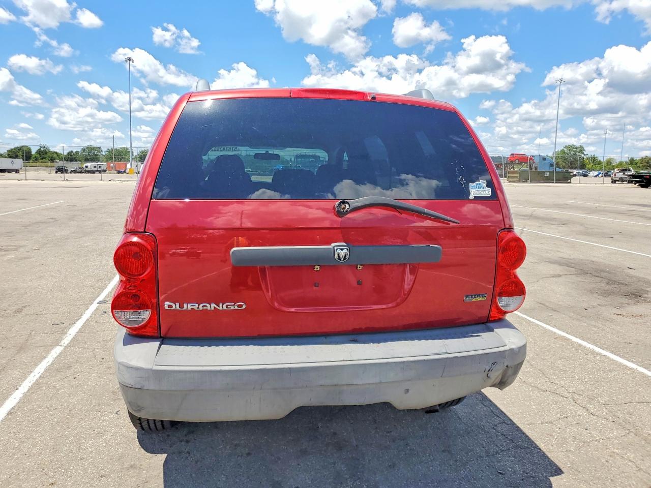 2007 Dodge Durango Sxt Red vin: 1D8HB38PX7F548533