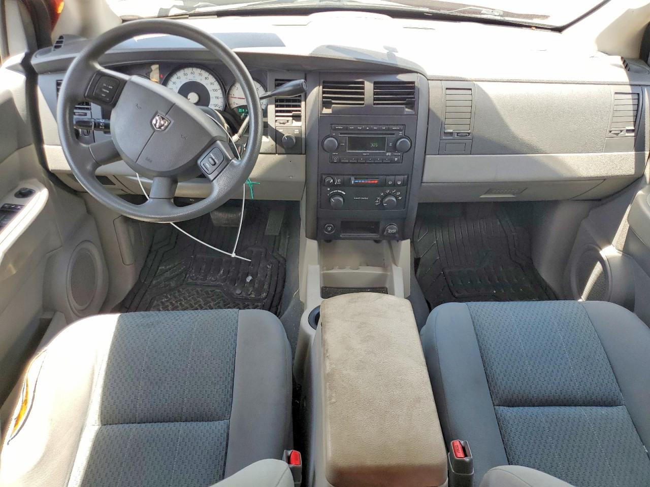 2007 Dodge Durango Sxt Red vin: 1D8HB38PX7F548533