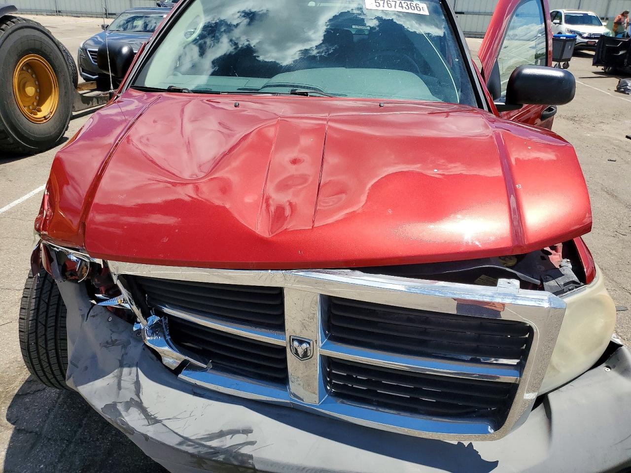 2007 Dodge Durango Sxt Red vin: 1D8HB38PX7F548533
