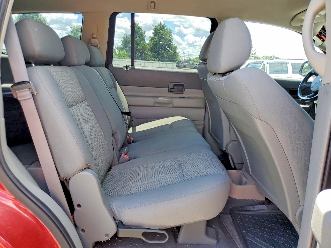 2007 Dodge Durango Sxt Red vin: 1D8HB38PX7F548533