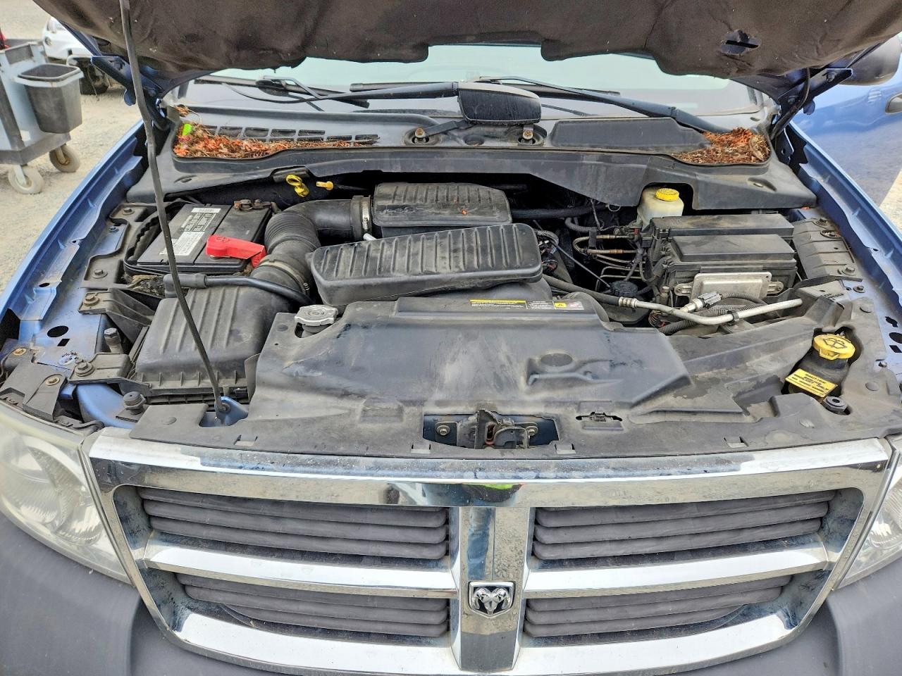 2007 Dodge Durango Sxt Blue vin: 1D8HB38PX7F566210