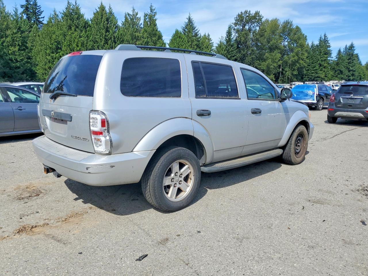2009 Dodge Durango Se Silver vin: 1D8HB38PX9F718215