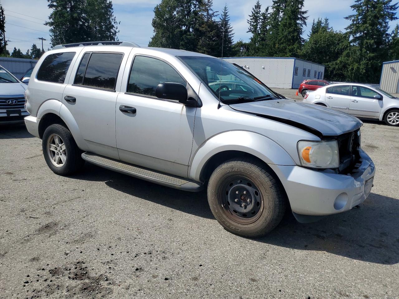 2009 Dodge Durango Se Silver vin: 1D8HB38PX9F718215