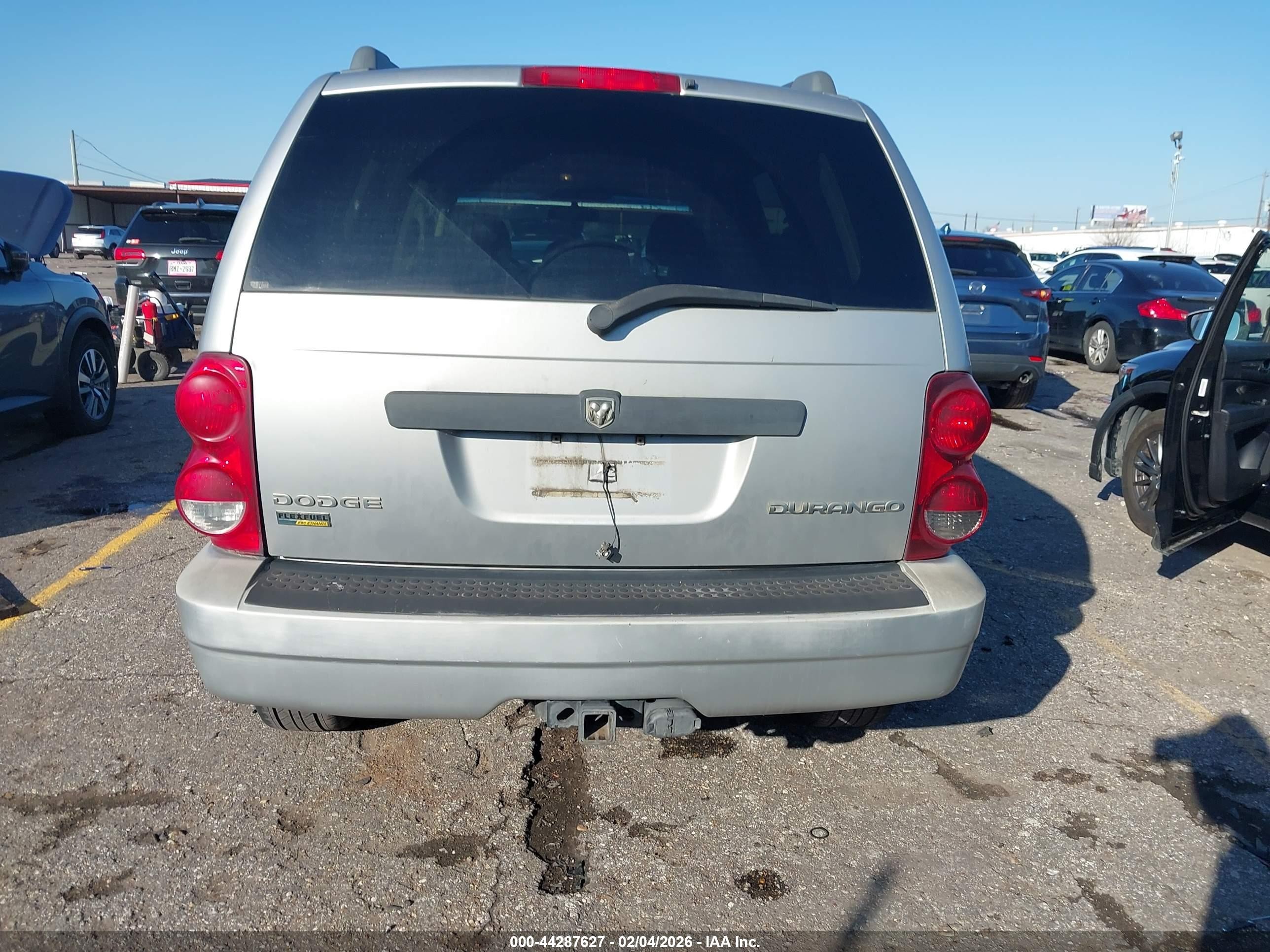2009 Dodge Durango Se Silver vin: 1D8HB38PX9F718294