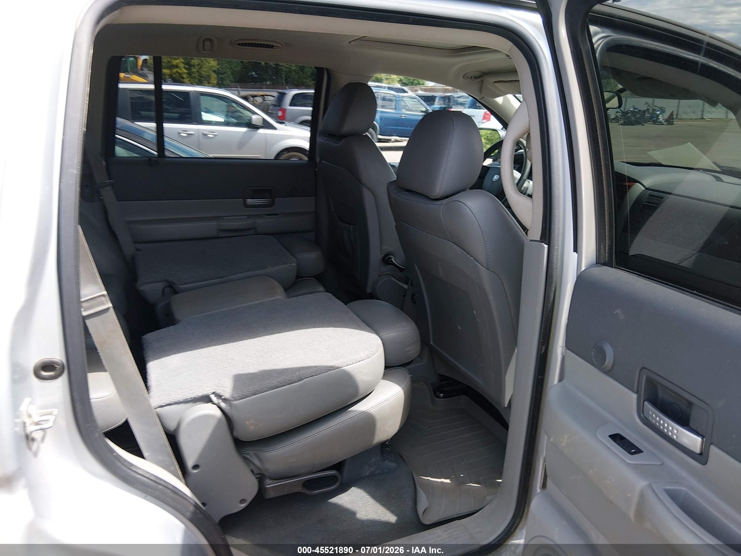 2007 Dodge Durango Slt Silver vin: 1D8HB48247F552782