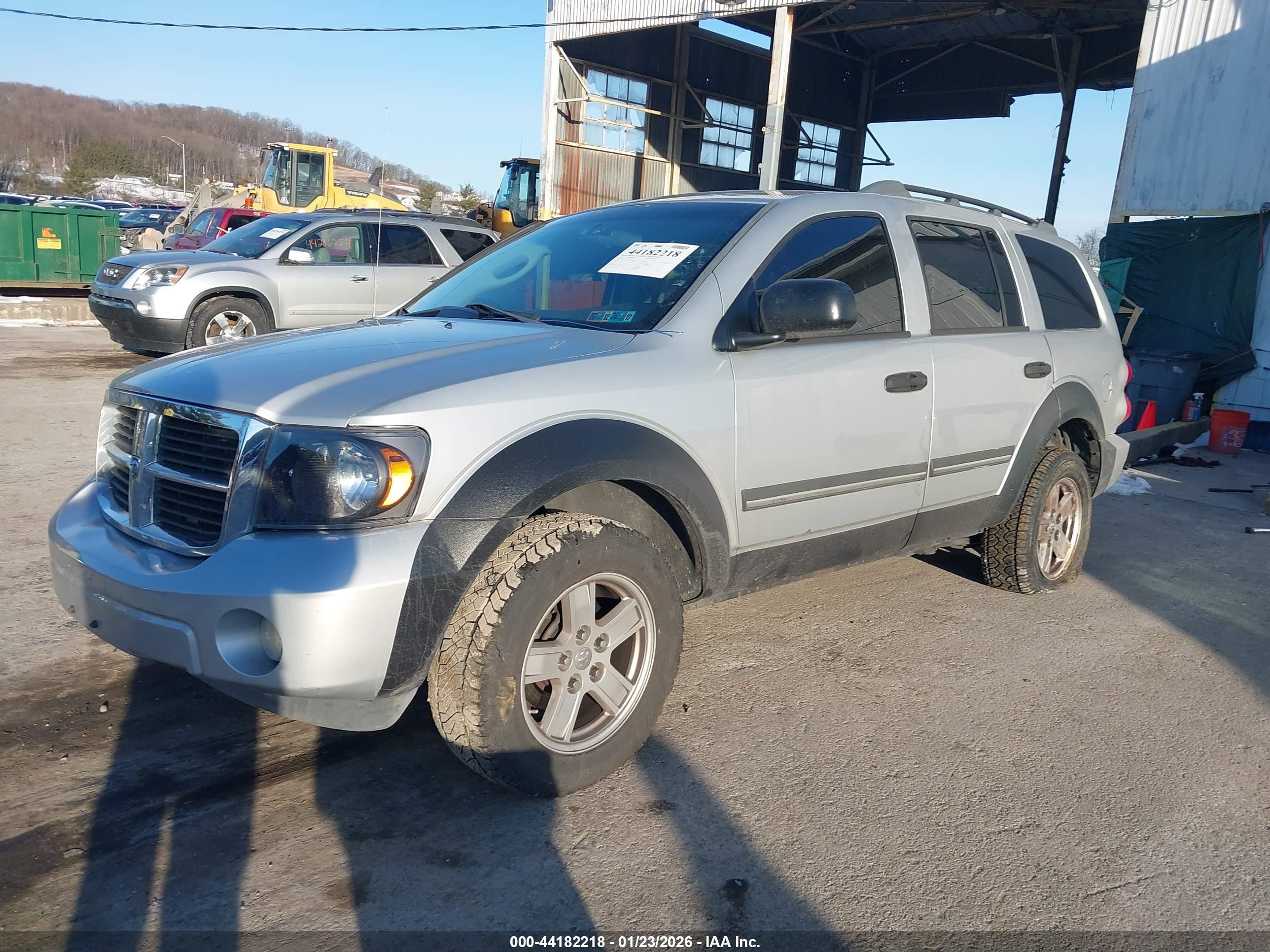 2008 Dodge Durango Slt Silver vin: 1D8HB48258F100728