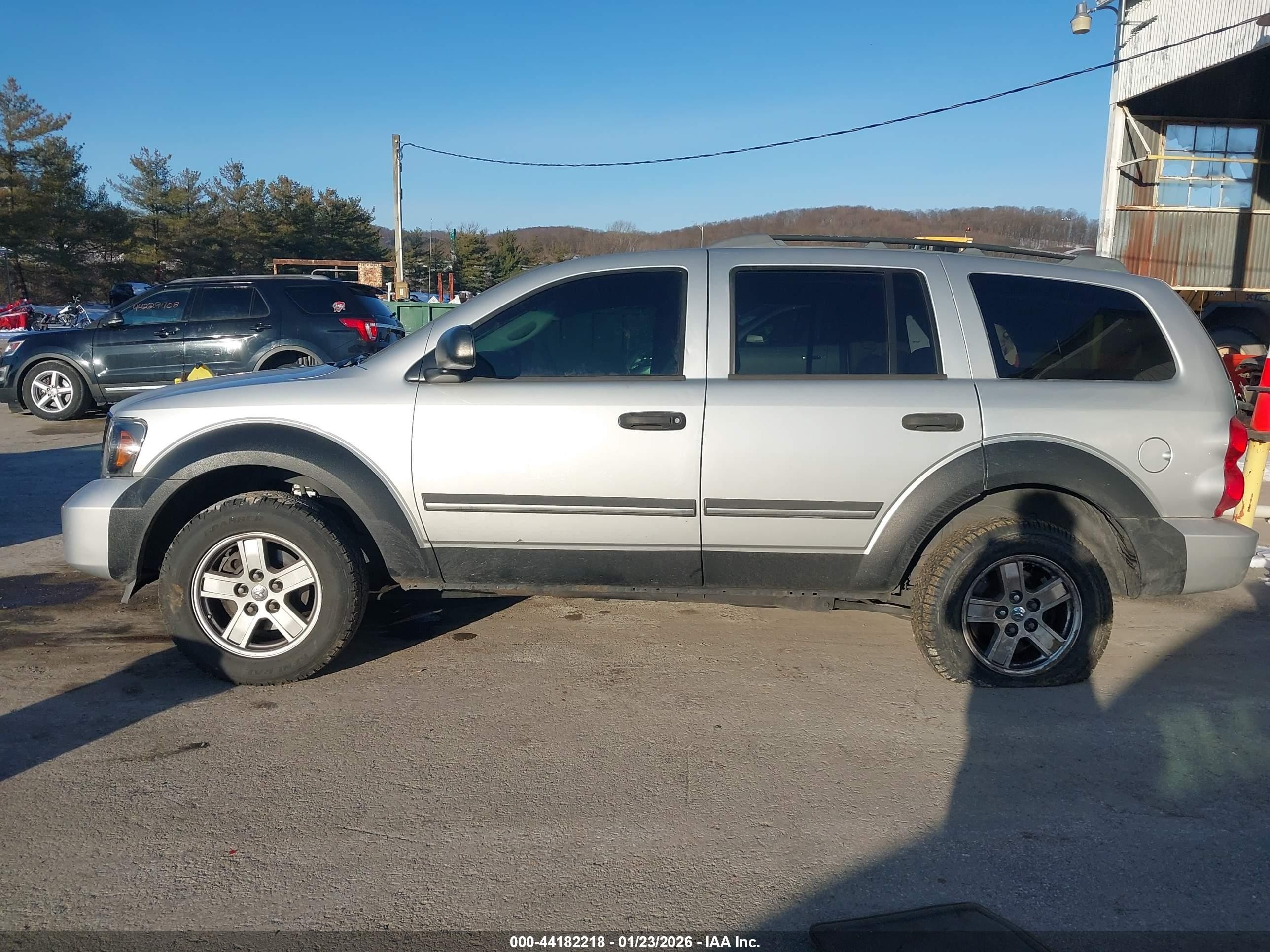 2008 Dodge Durango Slt Silver vin: 1D8HB48258F100728