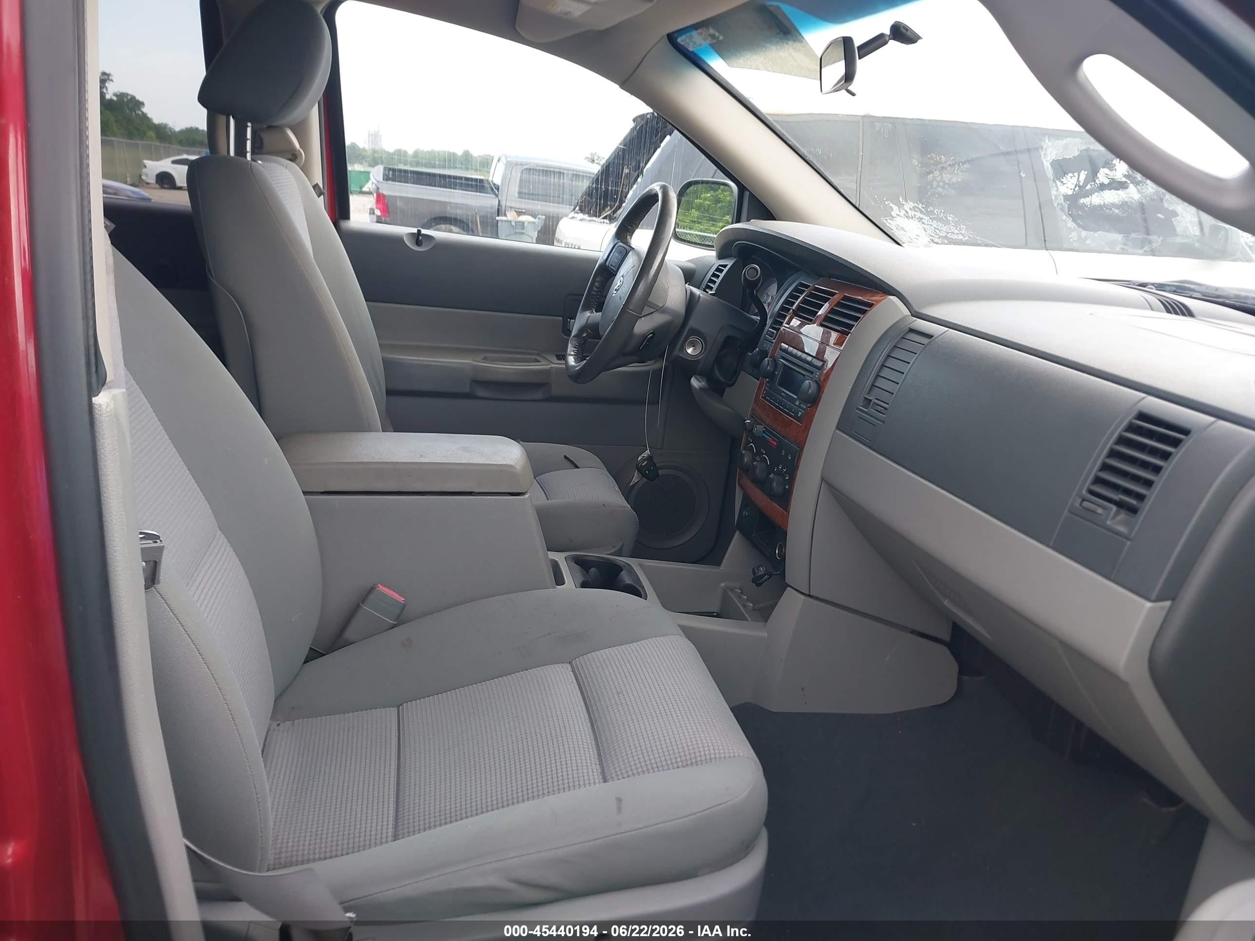 2007 Dodge Durango Slt Красный vin: 1D8HB48277F586294