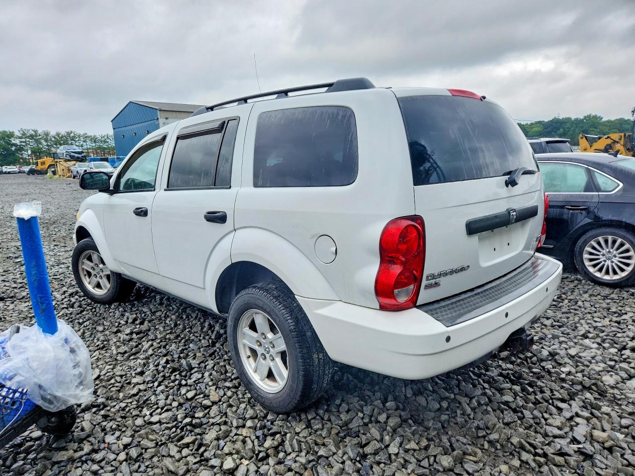 2008 Dodge Durango Slt White vin: 1D8HB48278F103422