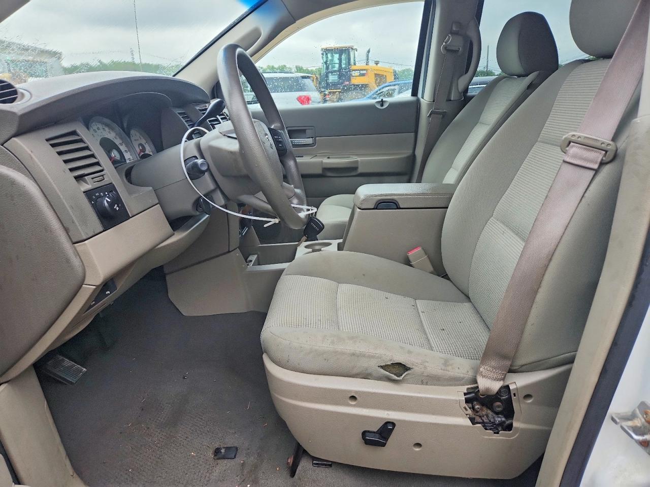 2008 Dodge Durango Slt White vin: 1D8HB48278F103422