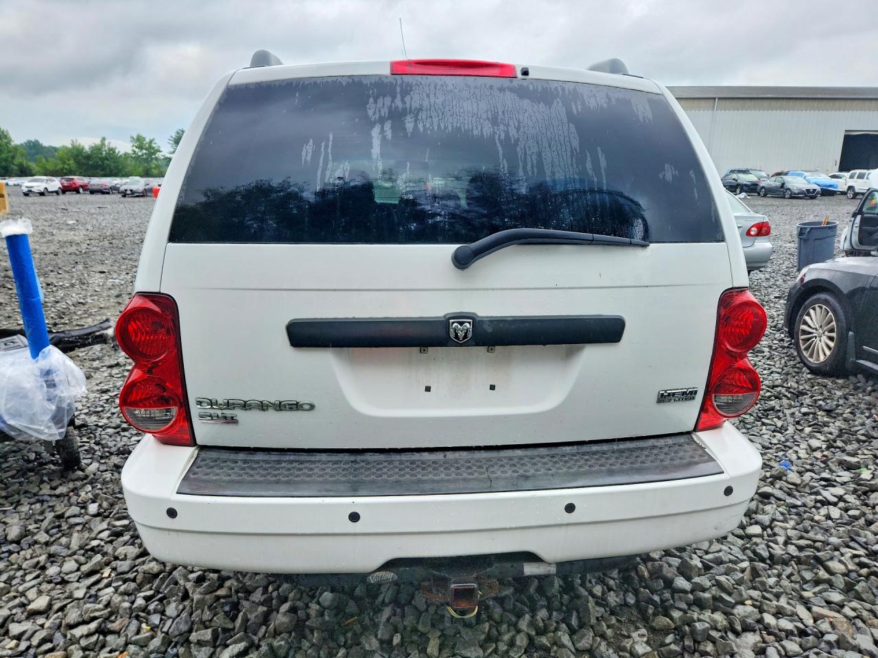 2008 Dodge Durango Slt White vin: 1D8HB48278F103422