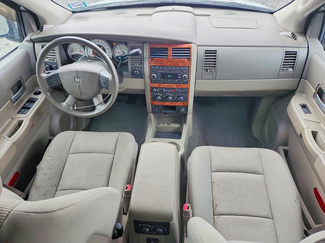 2008 Dodge Durango Slt White vin: 1D8HB48278F103422
