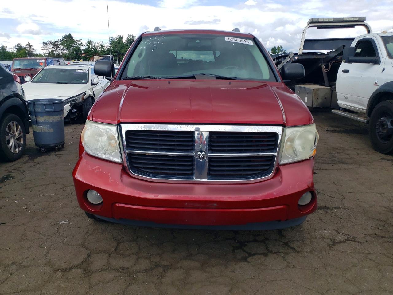 2008 Dodge Durango Slt Red vin: 1D8HB48298F108542