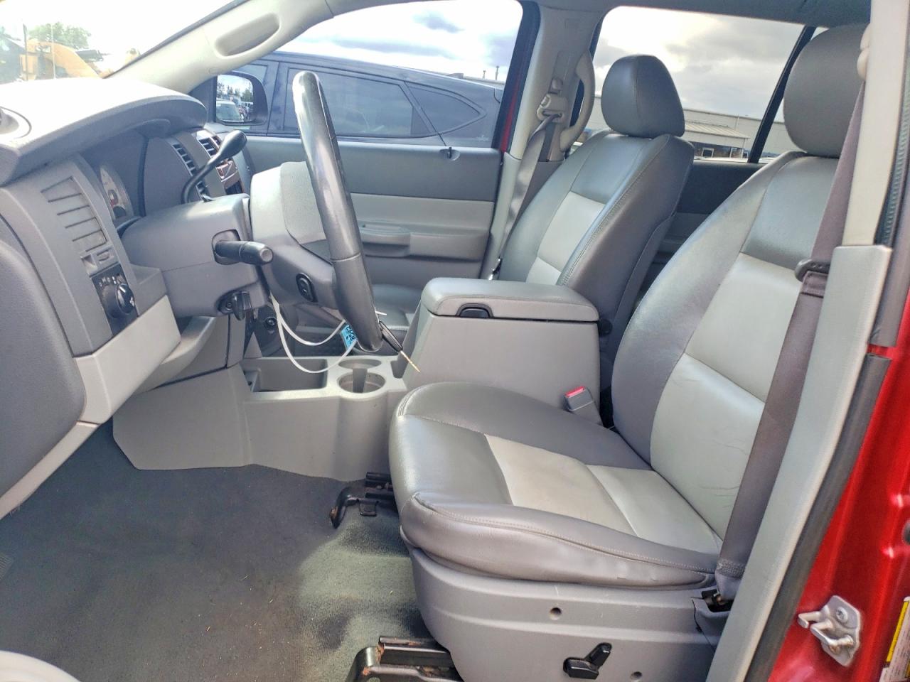 2008 Dodge Durango Slt Red vin: 1D8HB48298F108542
