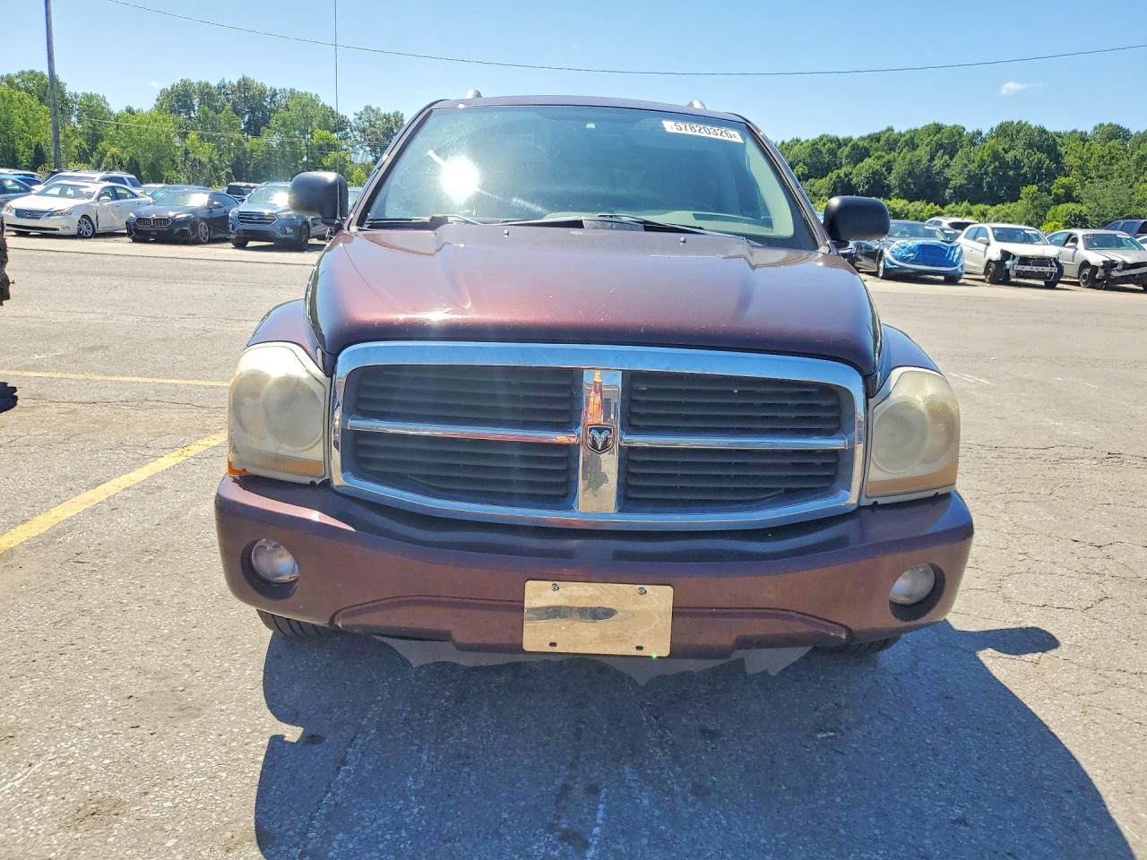 2004 Dodge Durango Slt Burgundy vin: 1D8HB48D04F178684