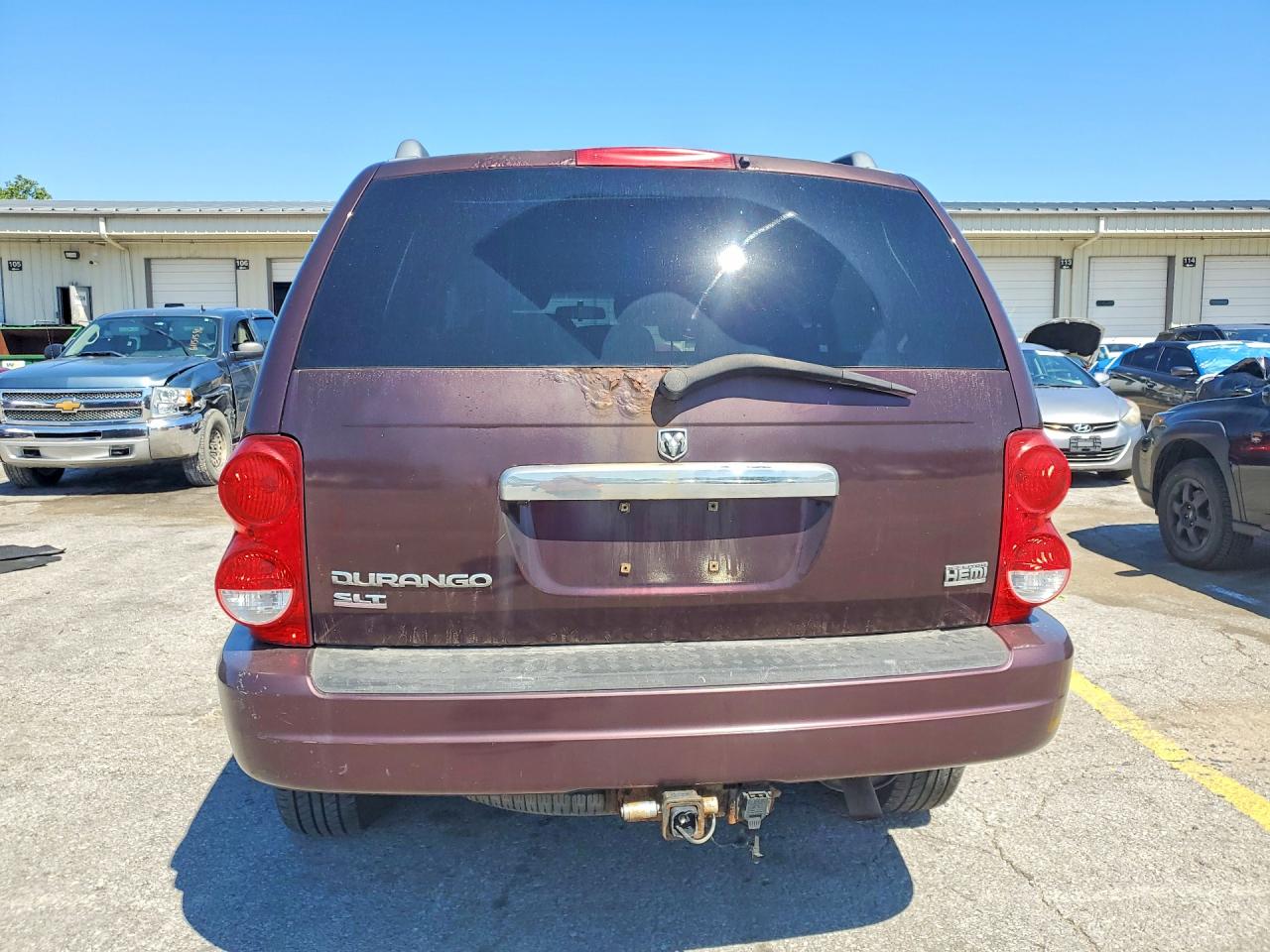 2004 Dodge Durango Slt Burgundy vin: 1D8HB48D04F178684