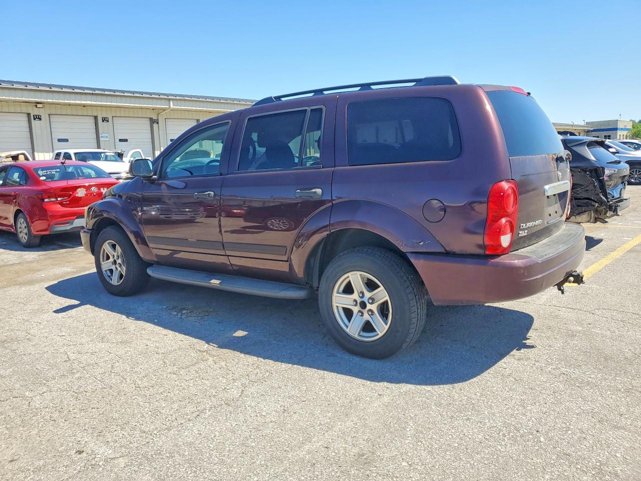 2004 Dodge Durango Slt Burgundy vin: 1D8HB48D04F178684