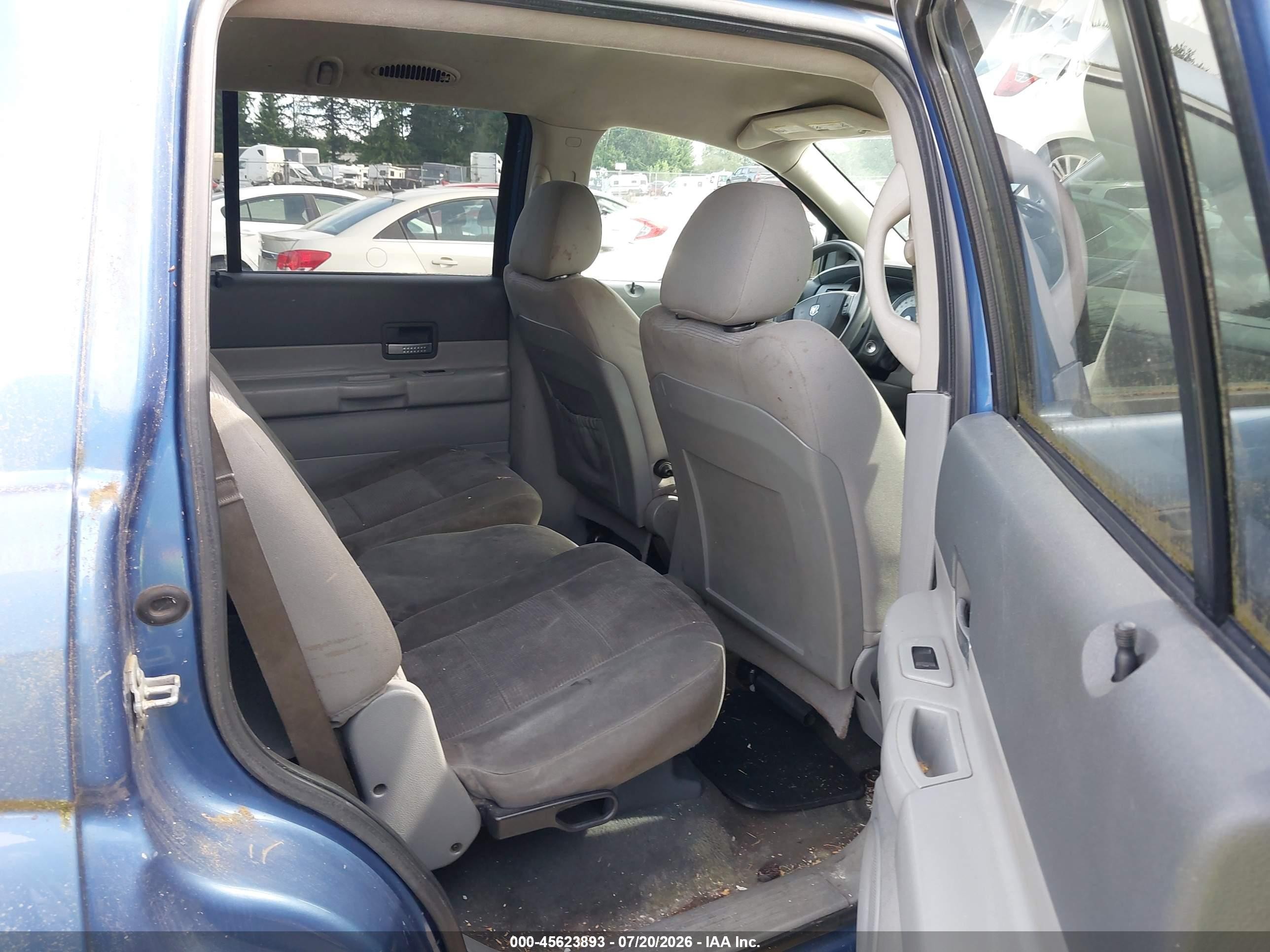 2008 Dodge Durango Slt Синий vin: 1D8HB48N18F123871