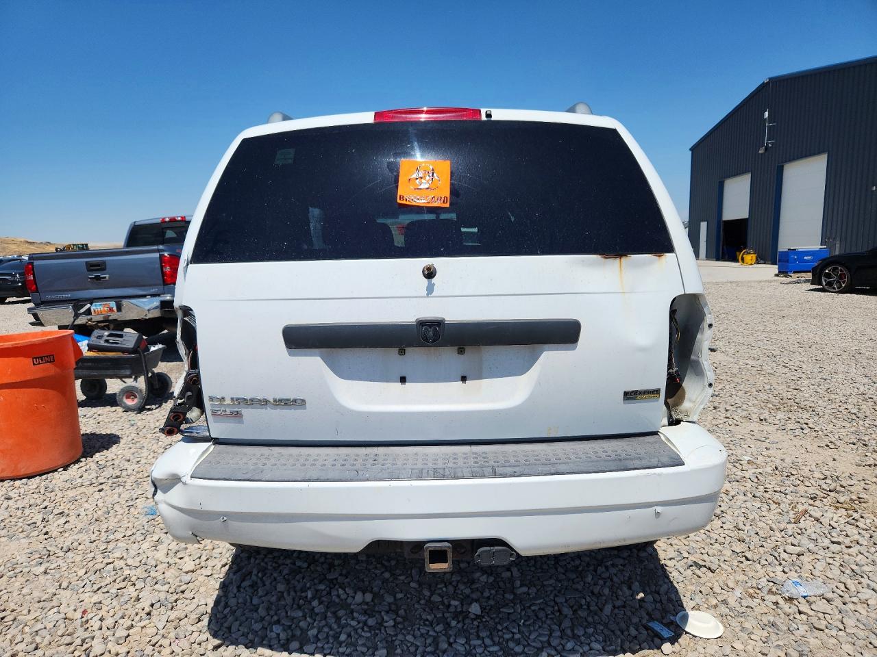 2008 Dodge Durango Slt White vin: 1D8HB48N38F159447