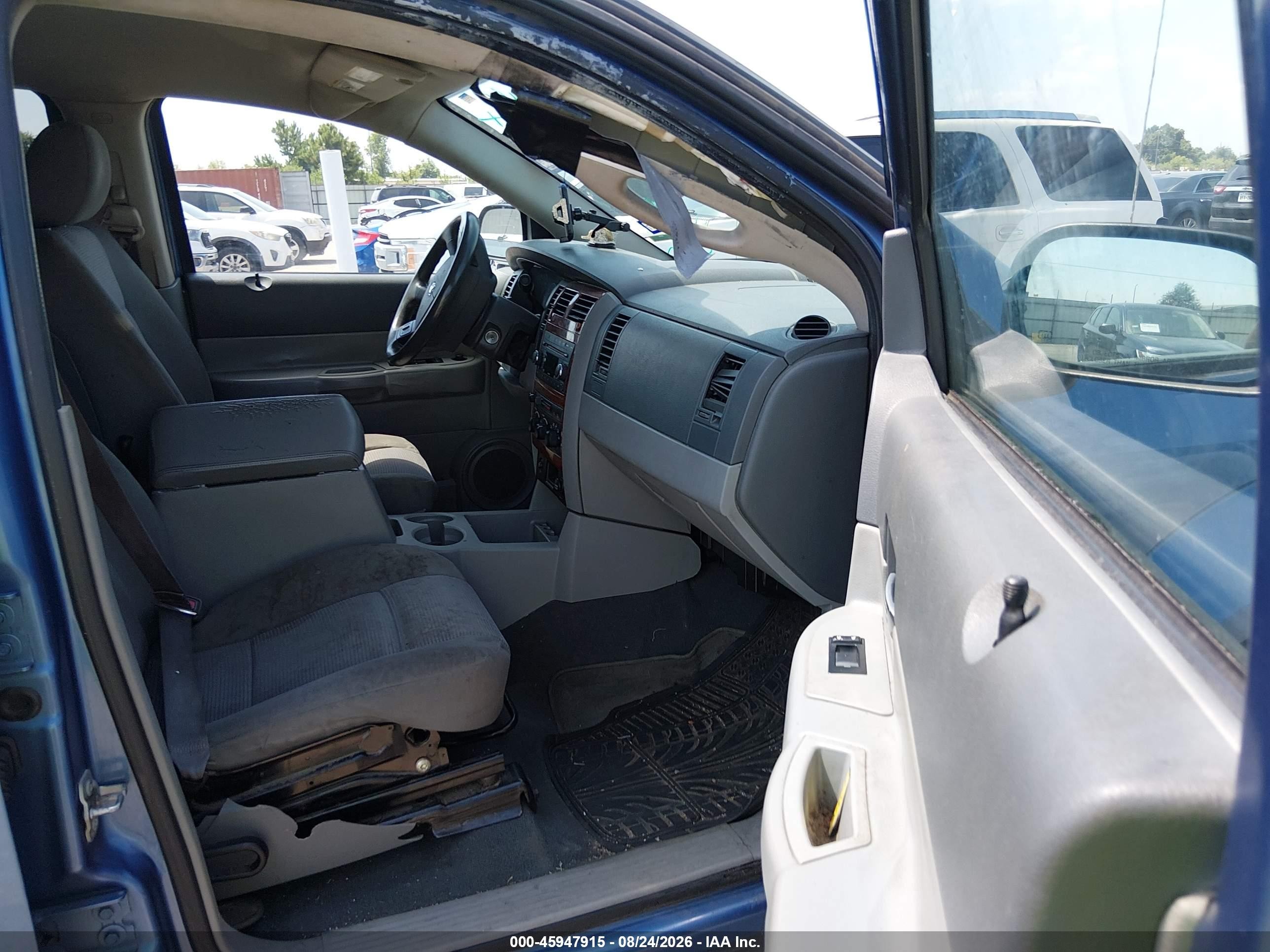 2008 Dodge Durango Slt Light Blue vin: 1D8HB48NX8F131791