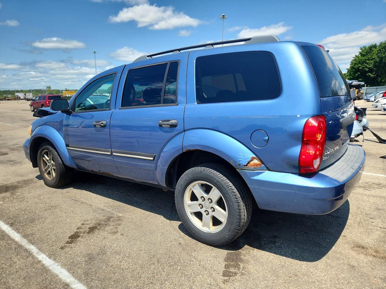 2008 Dodge Durango Slt Blue vin: 1D8HB48NX8F146243