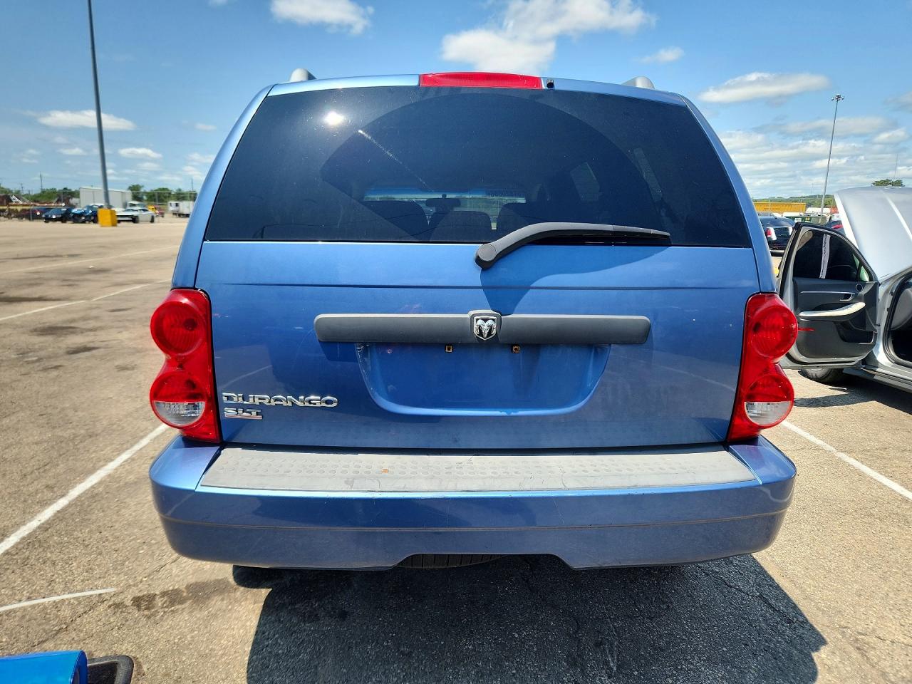 2008 Dodge Durango Slt Blue vin: 1D8HB48NX8F146243