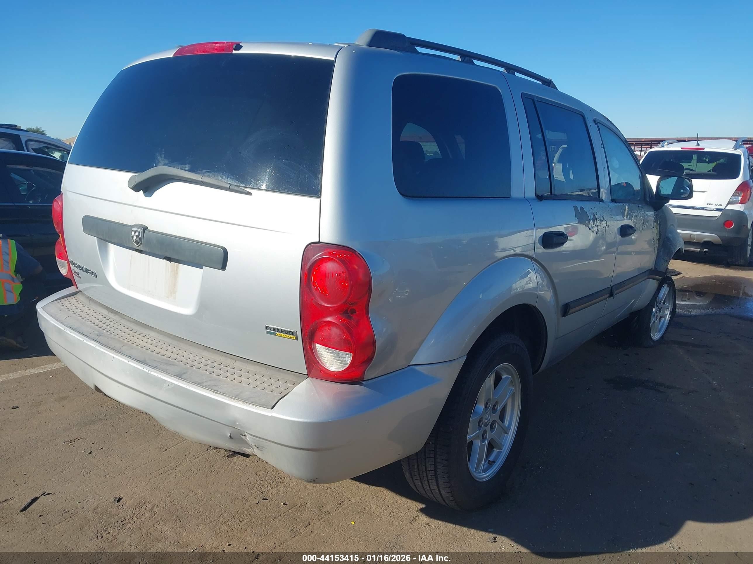 2008 Dodge Durango Slt Silver vin: 1D8HB48NX8F155234